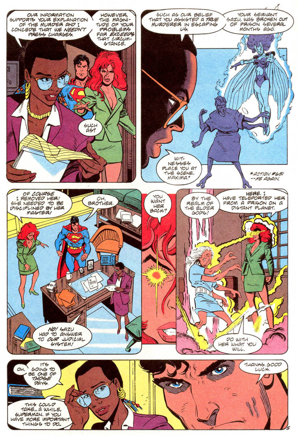 Justice League America 66 Page 5