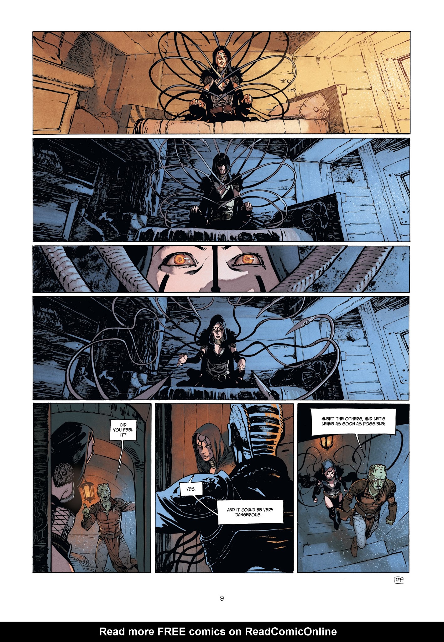 Read online Angor comic -  Issue #5 - 9