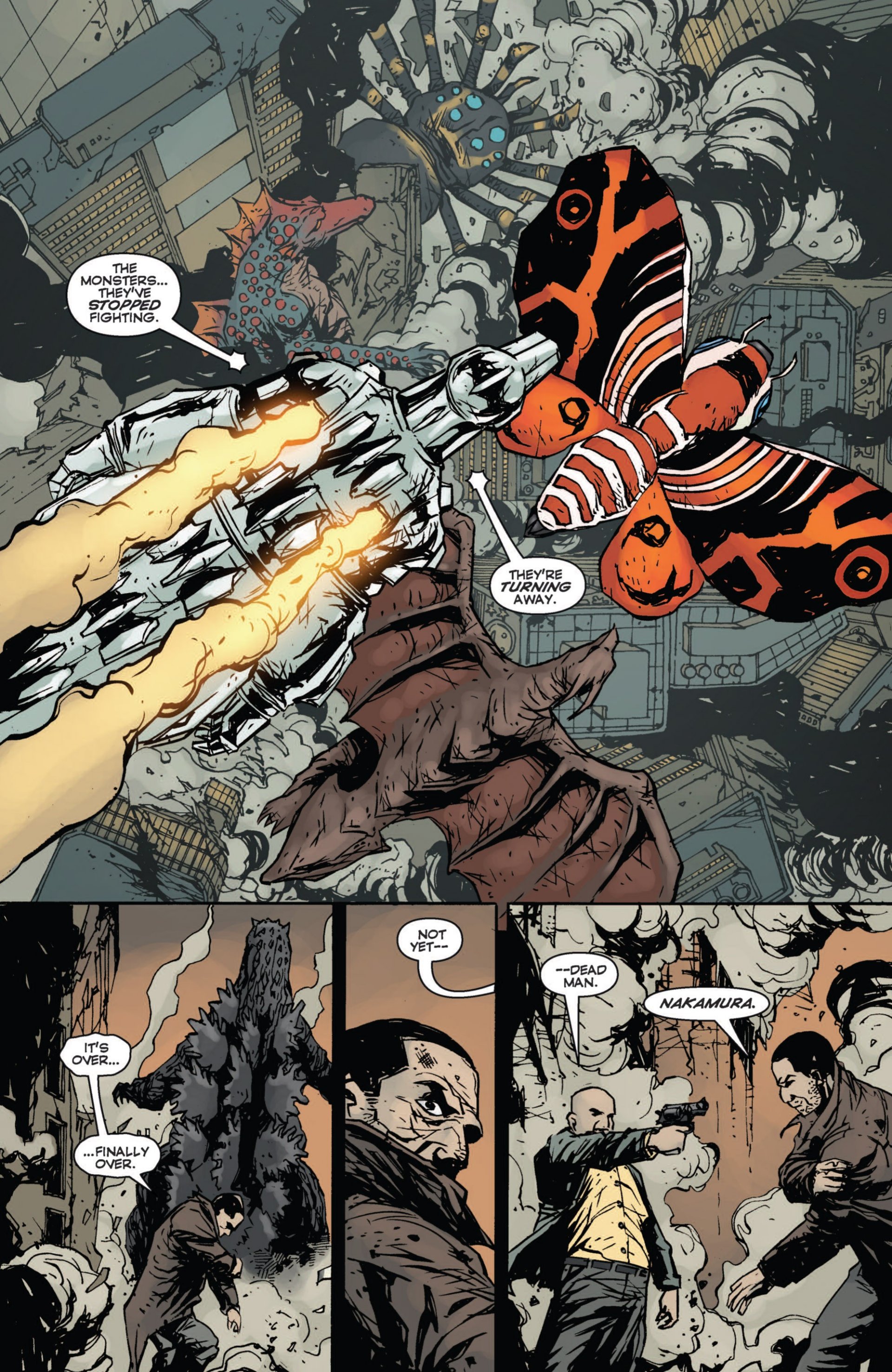 Read online Godzilla: Gangsters and Goliaths comic -  Issue # Full - 123