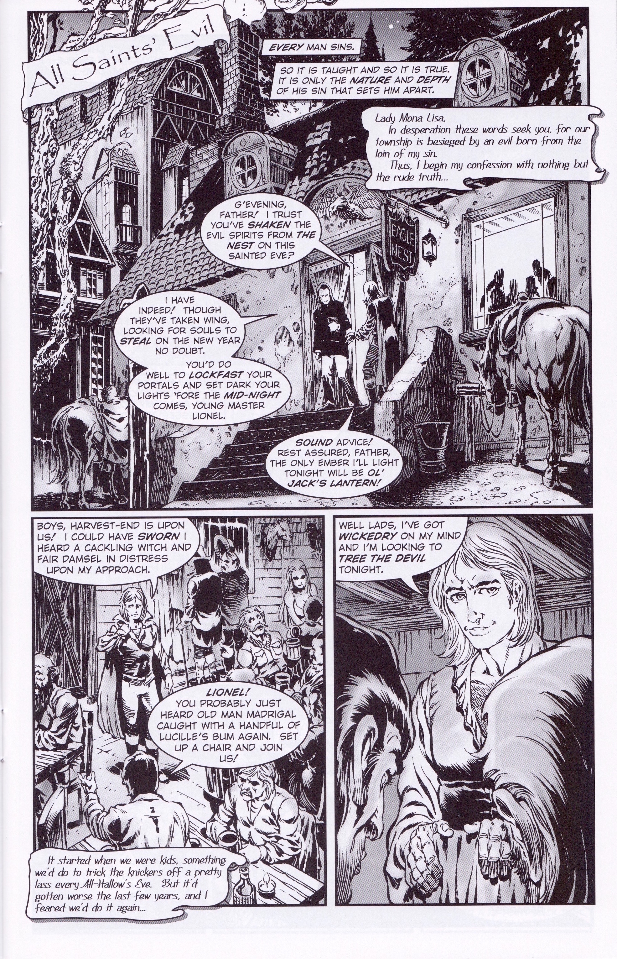 Read online Mona Lisa: All Saints Evil comic -  Issue # Full - 12