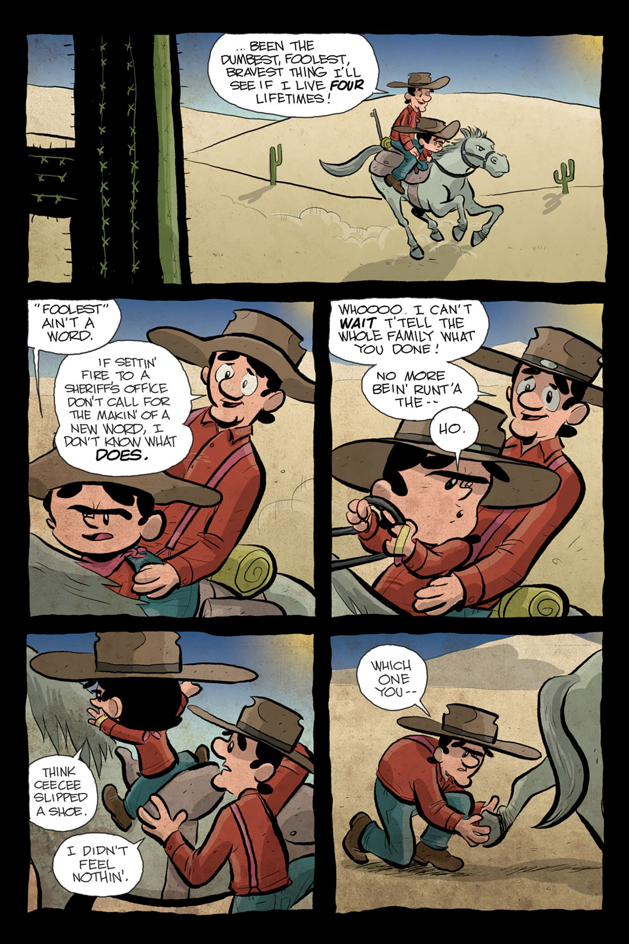 Read online Cow Boy comic -  Issue #2 - 16