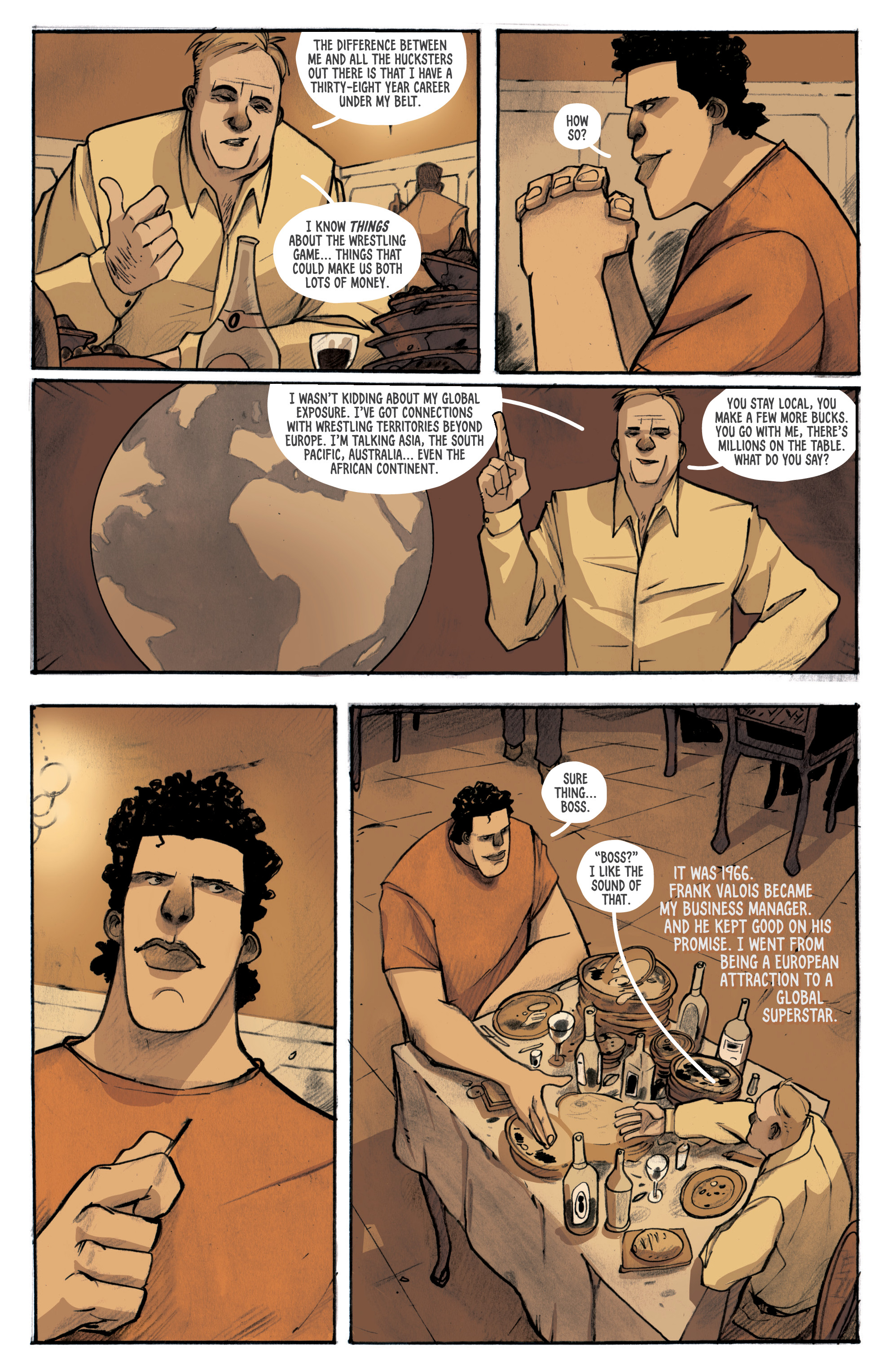 Read online Andre the Giant: Closer To Heaven comic -  Issue # TPB - 16