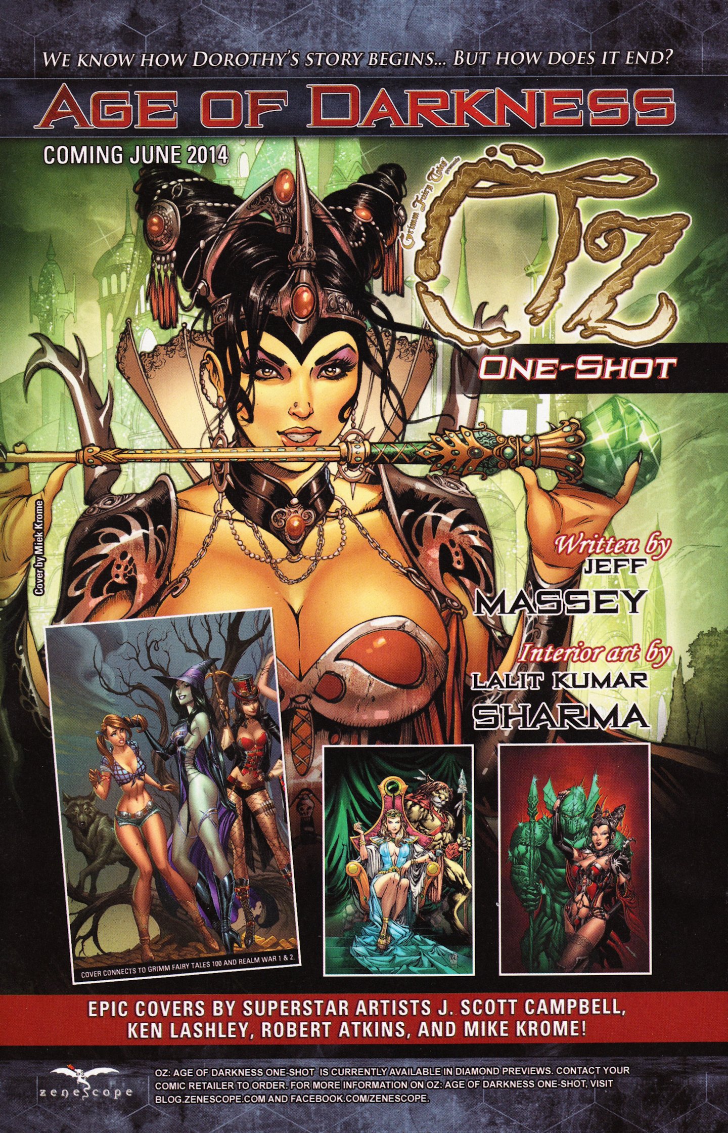 Read online Grimm Fairy Tales (2005) comic -  Issue # Annual 2014 - 41