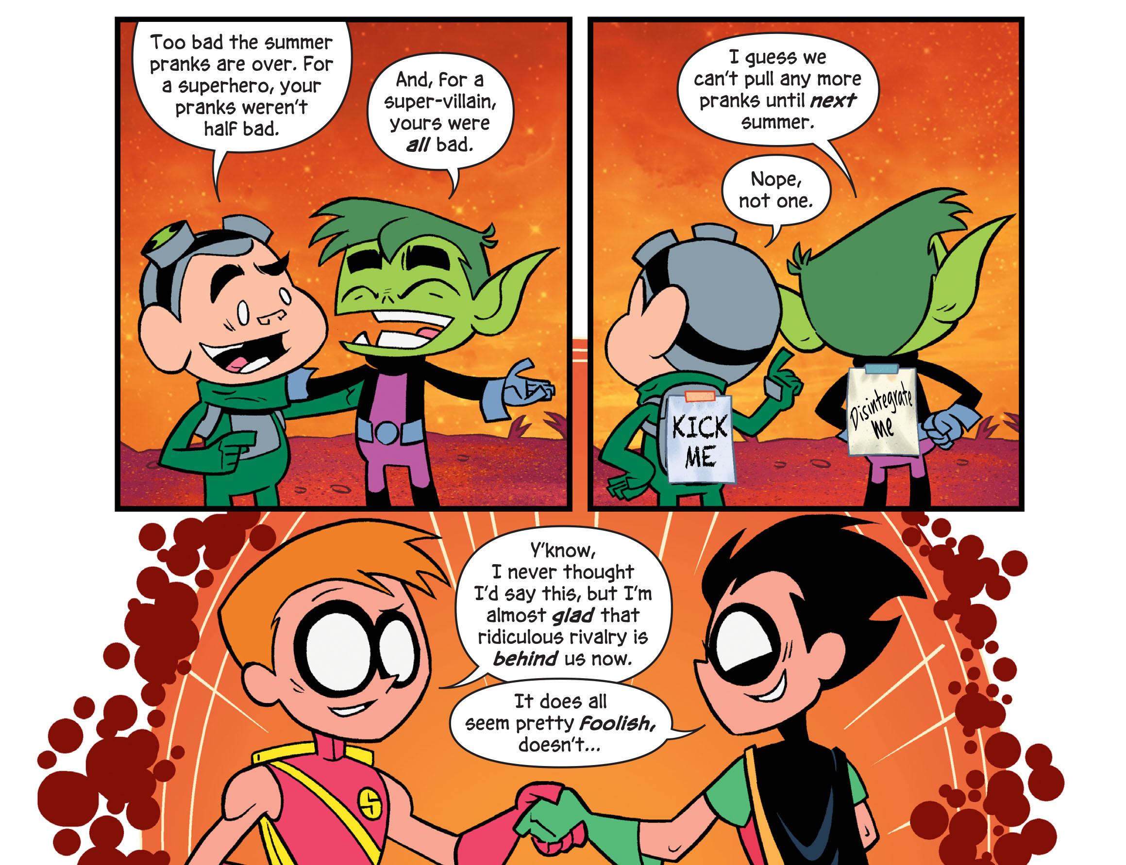 Read online Teen Titans Go! To Camp comic -  Issue #16 - 15