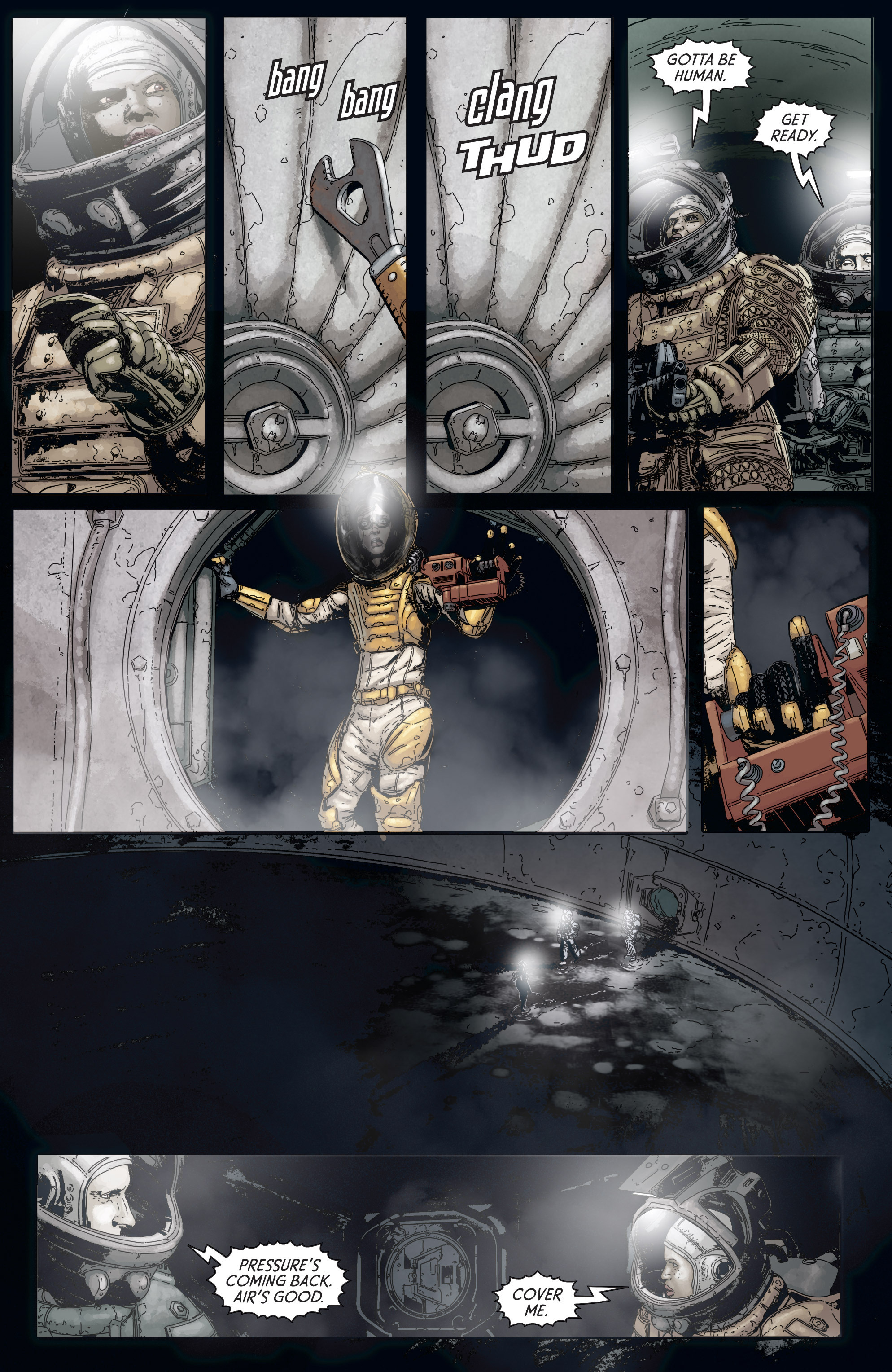 Read online Aliens: Defiance comic -  Issue #5 - 11