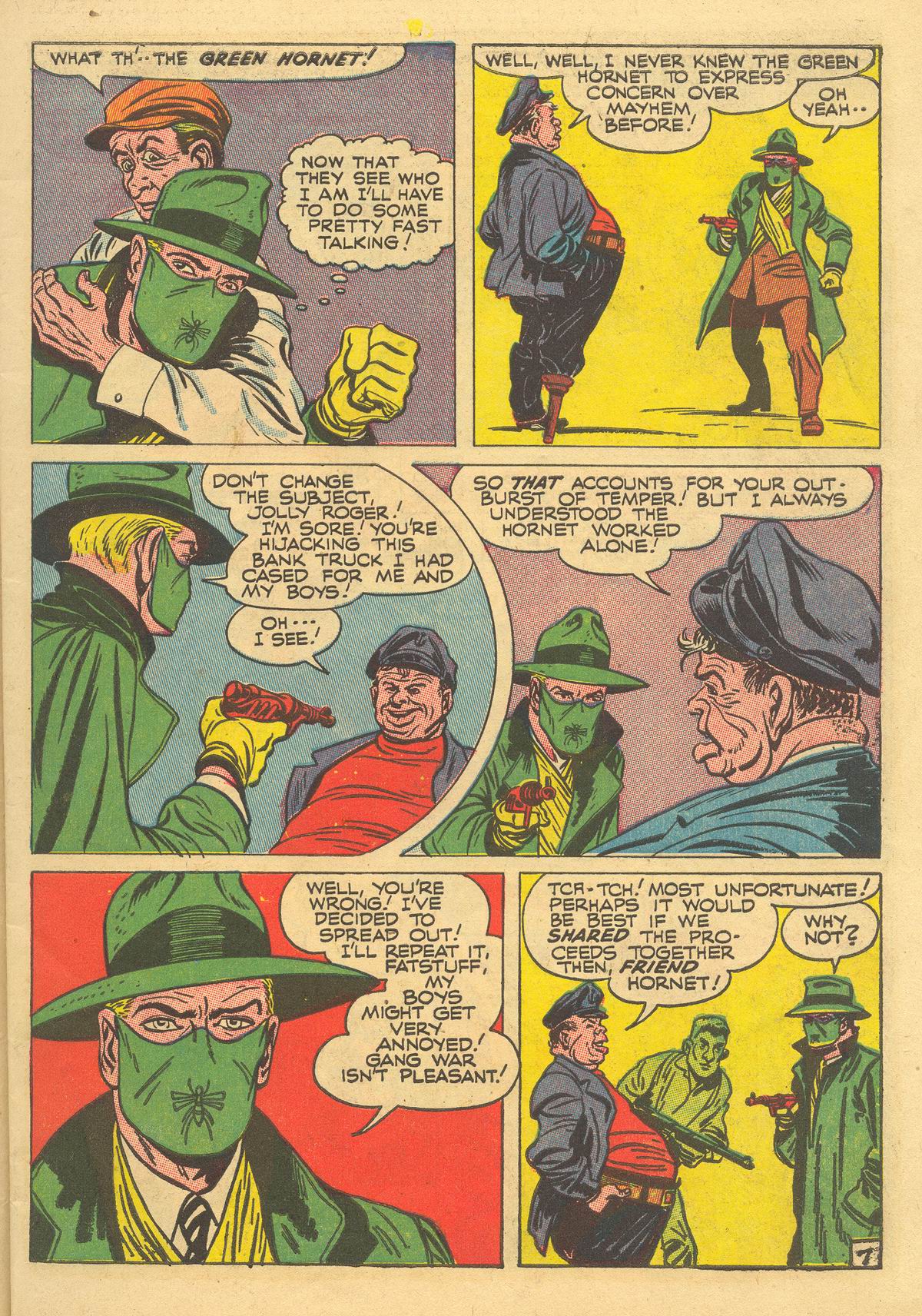 Read online Green Hornet Comics comic -  Issue #33 - 9