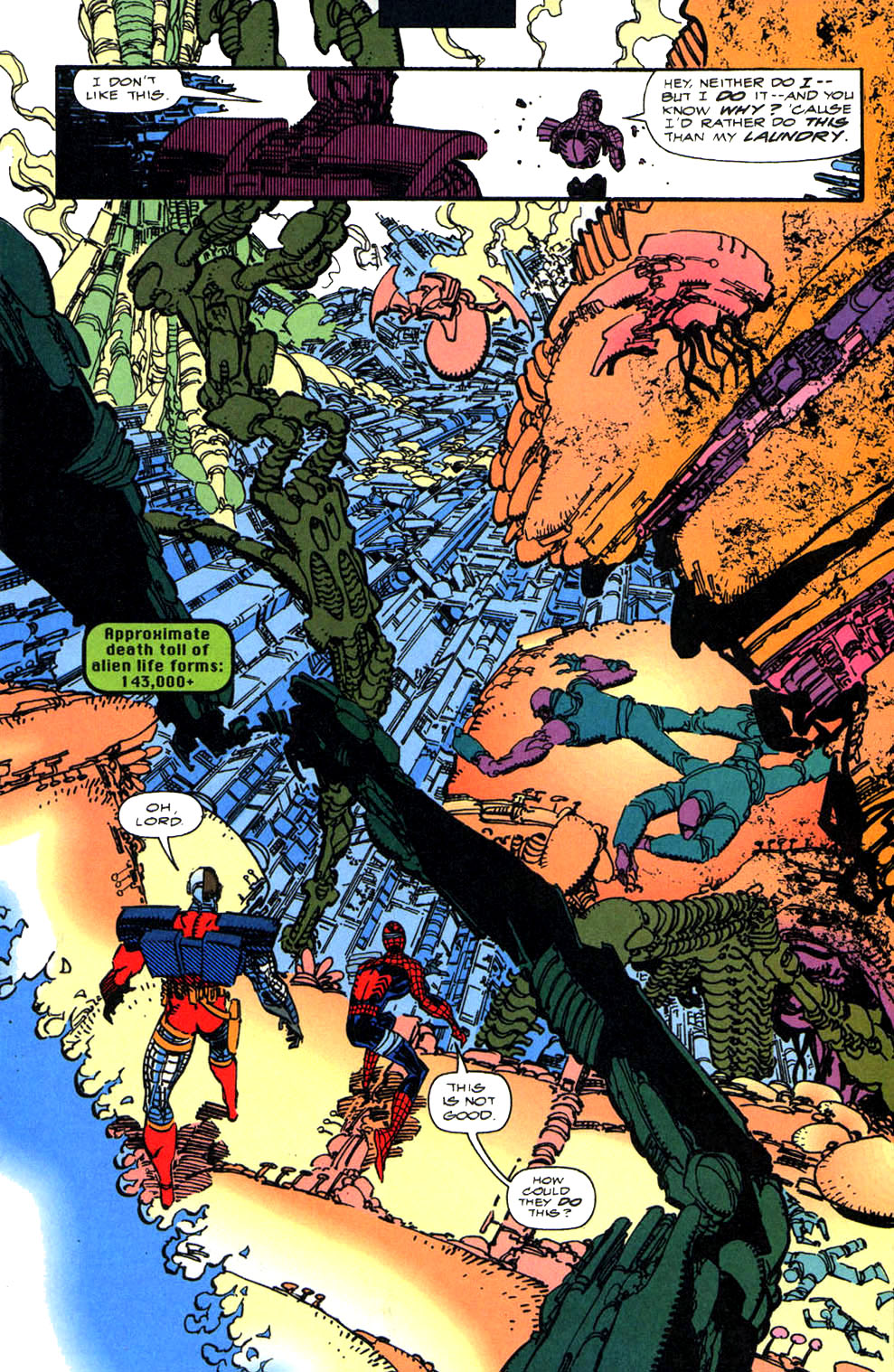 Read online Spider-Man (1990) comic -  Issue #21 - Dealing Arms - 16