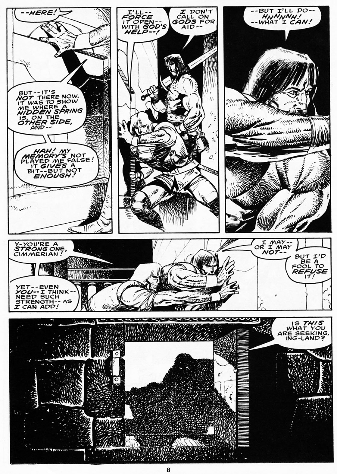 The Savage Sword Of Conan issue 220 - Page 9