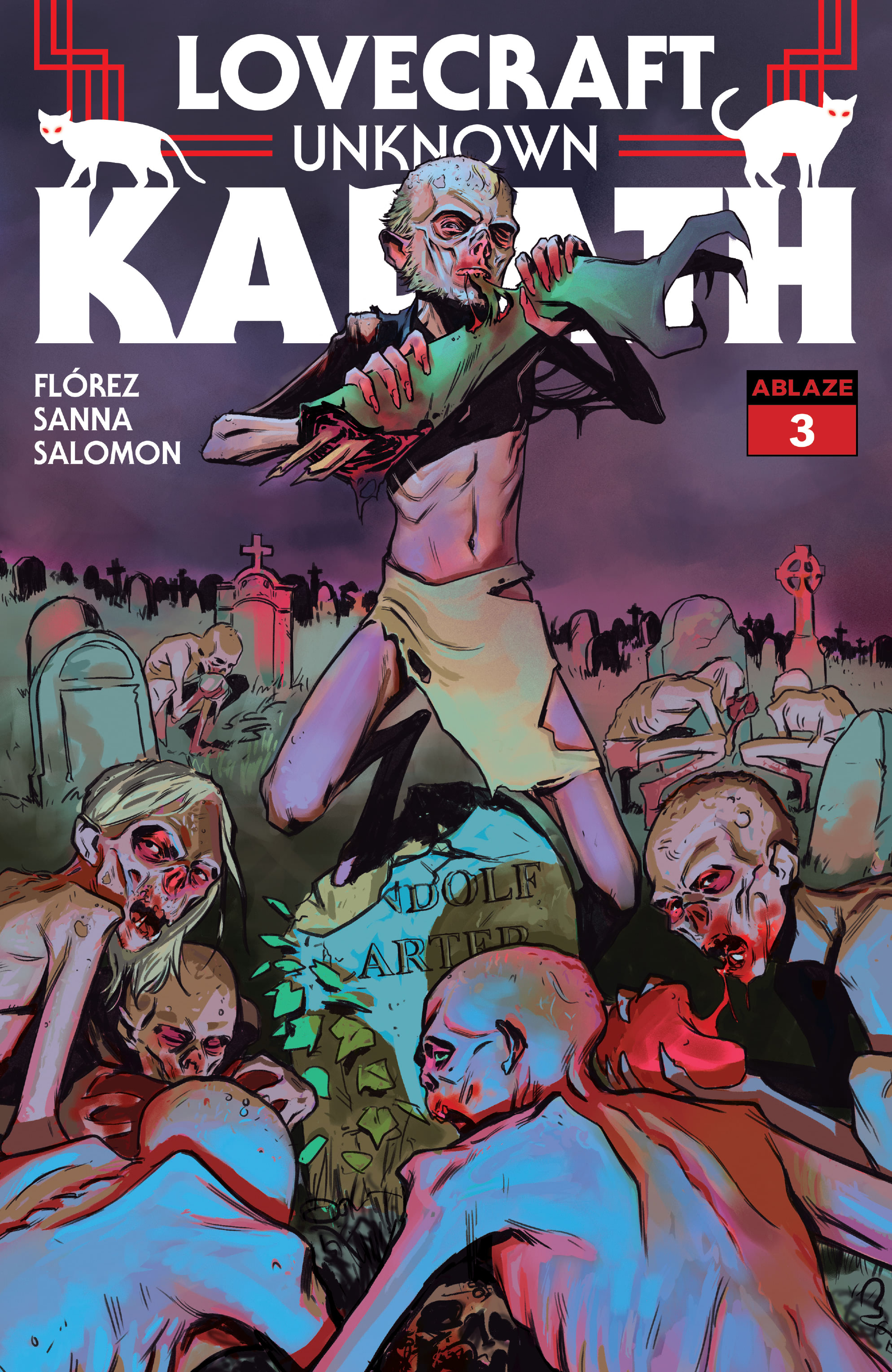 Read online Lovecraft Unknown Kadath comic -  Issue #3 - 1