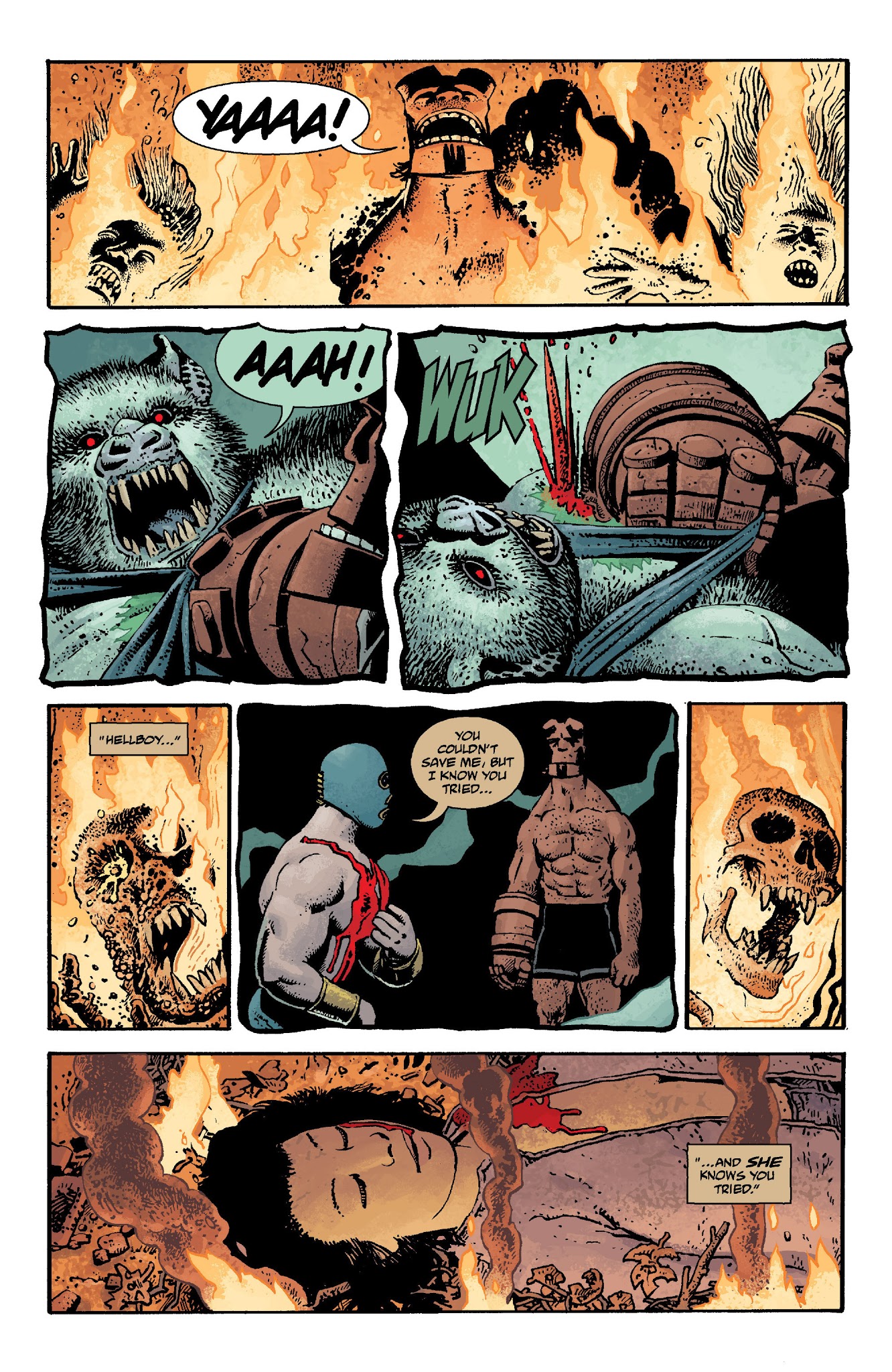 Read online Hellboy In Mexico comic -  Issue # TPB - 125
