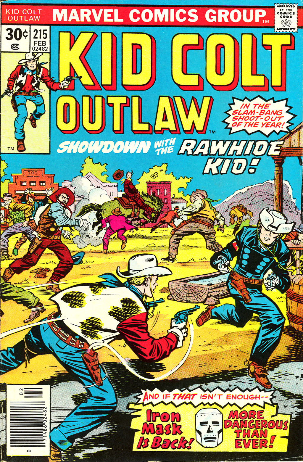 Read online Kid Colt Outlaw comic -  Issue #215 - 1