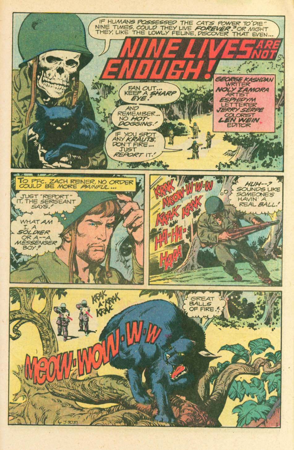 Read online Weird War Tales (1971) comic -  Issue #112 - 25