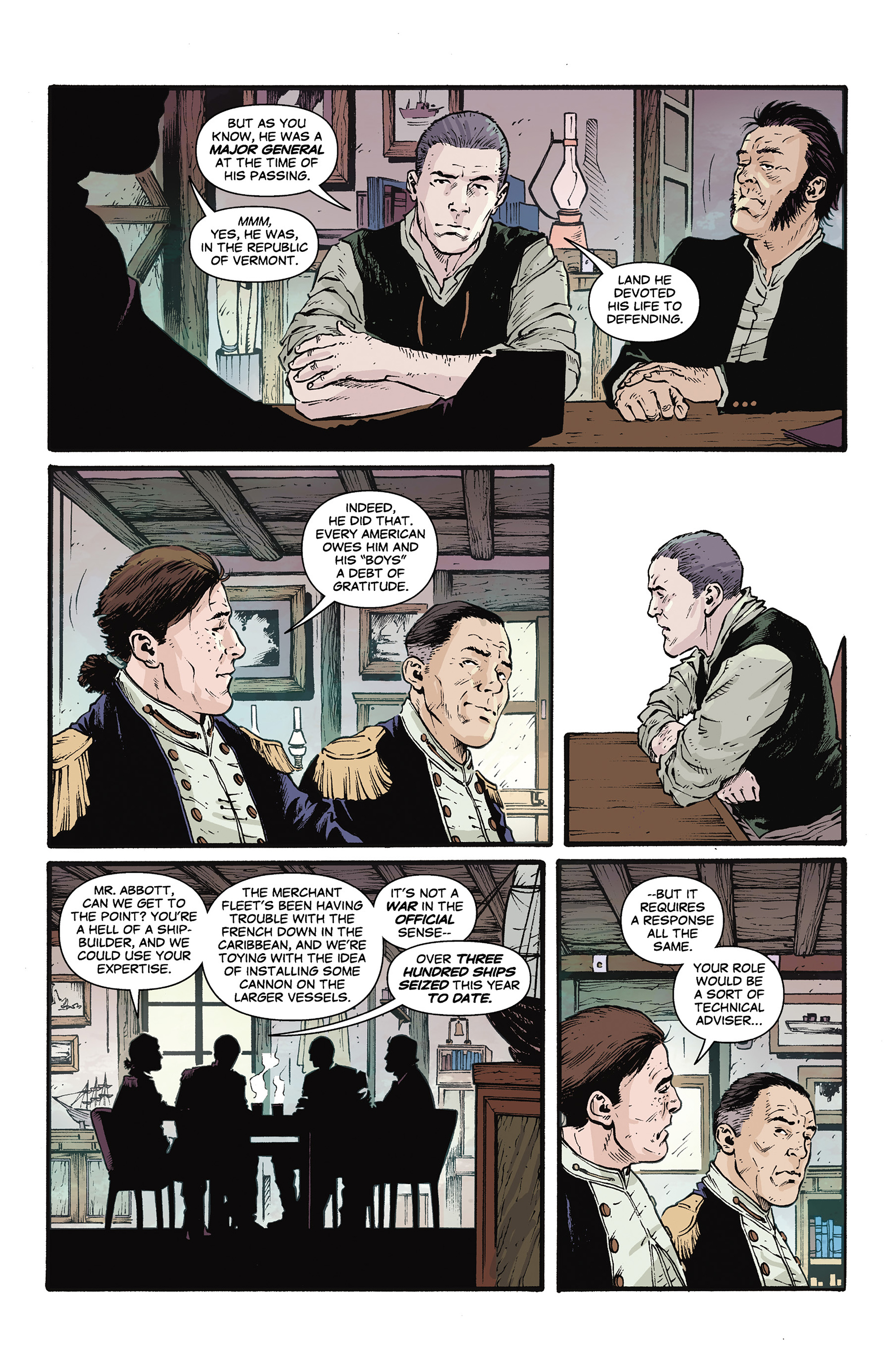 Read online Rebels: These Free and Independent States comic -  Issue #3 - 13