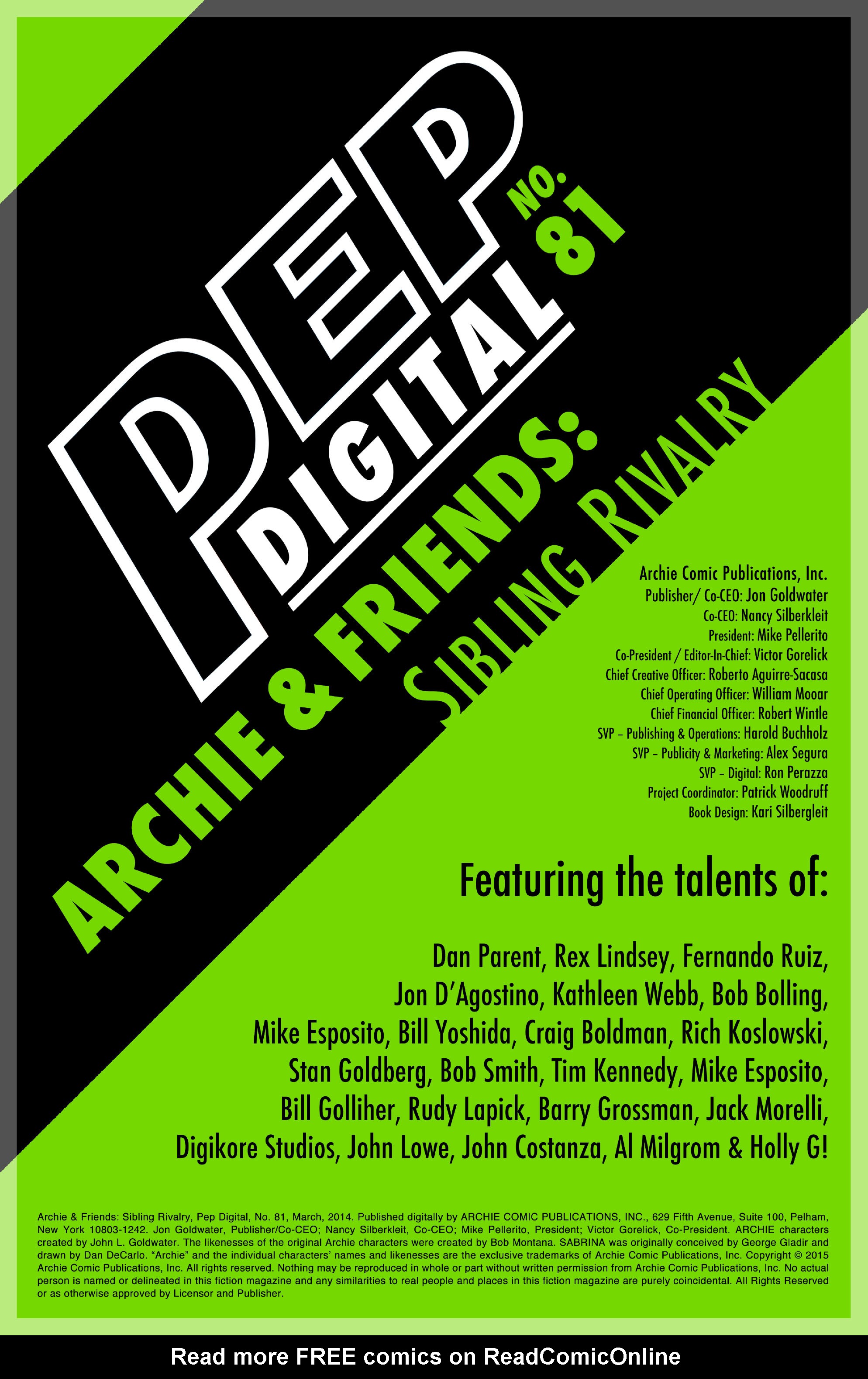 Read online Pep Digital comic -  Issue #81 - 2