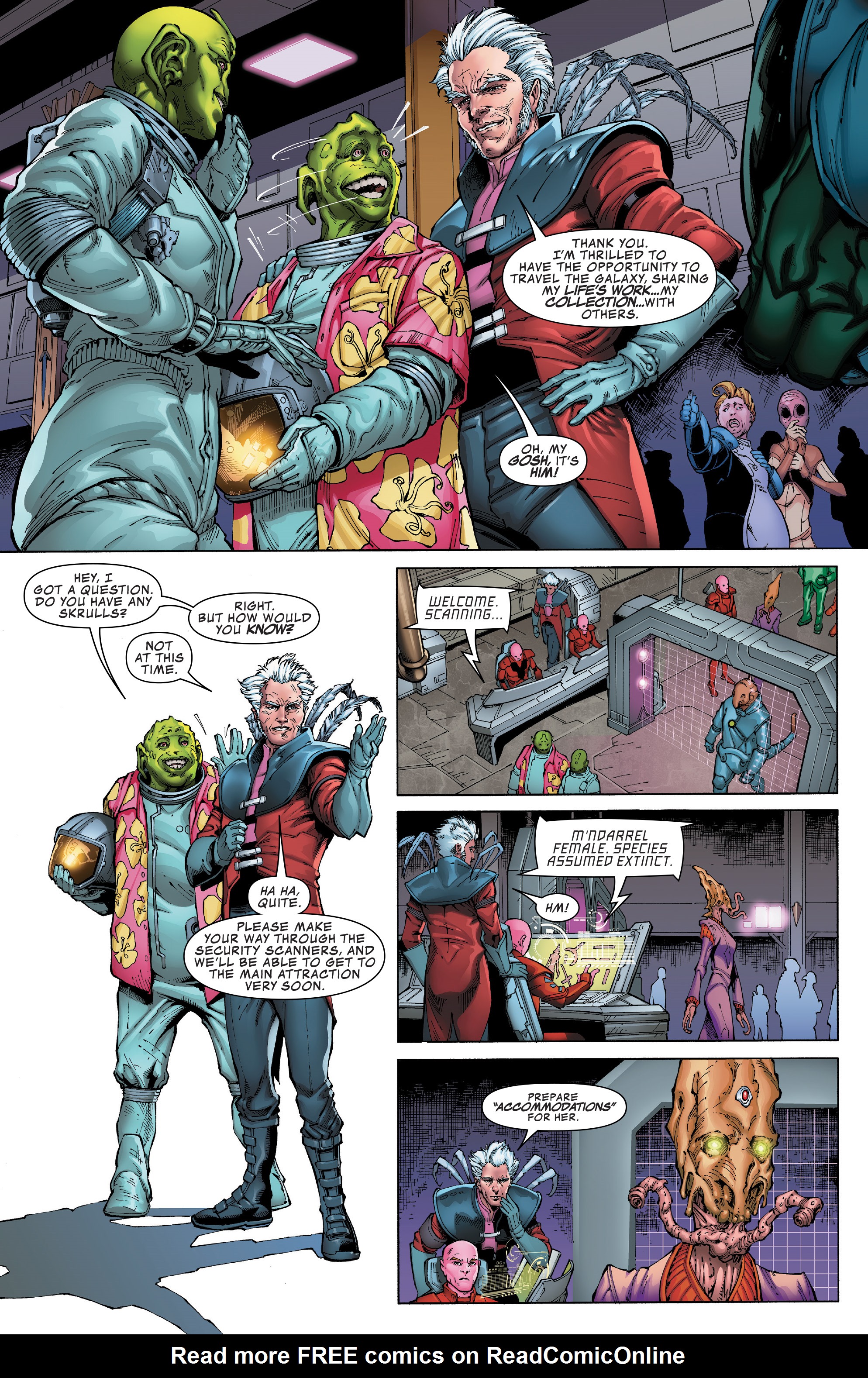 Read online Guardians of the Galaxy: Mission Breakout comic -  Issue # Full - 4
