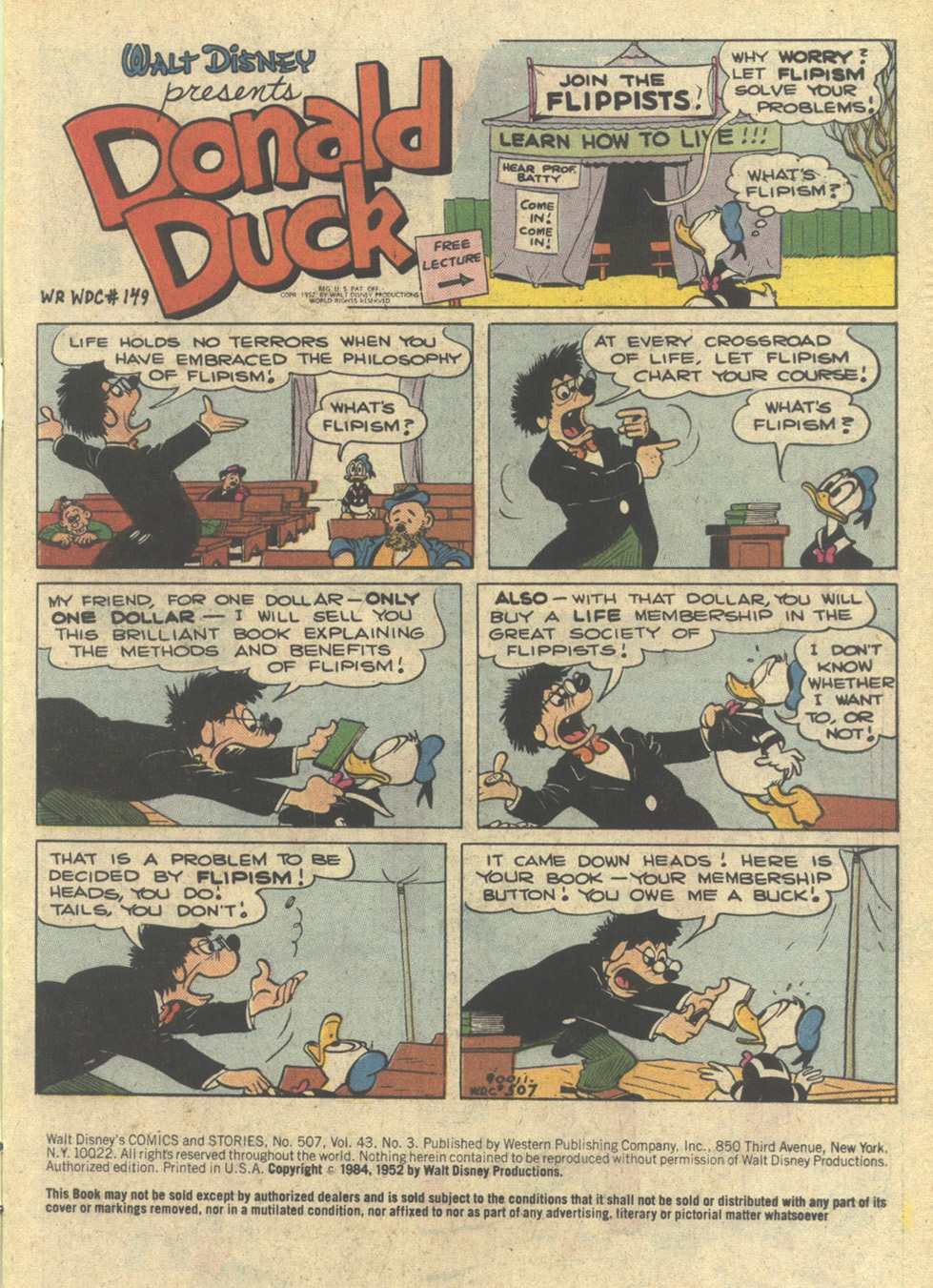 Read online Walt Disney's Comics and Stories comic -  Issue #507 - 3