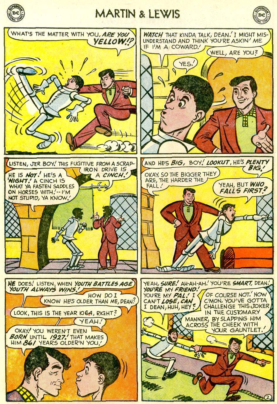 Read online The Adventures of Dean Martin and Jerry Lewis comic -  Issue #2 - 14