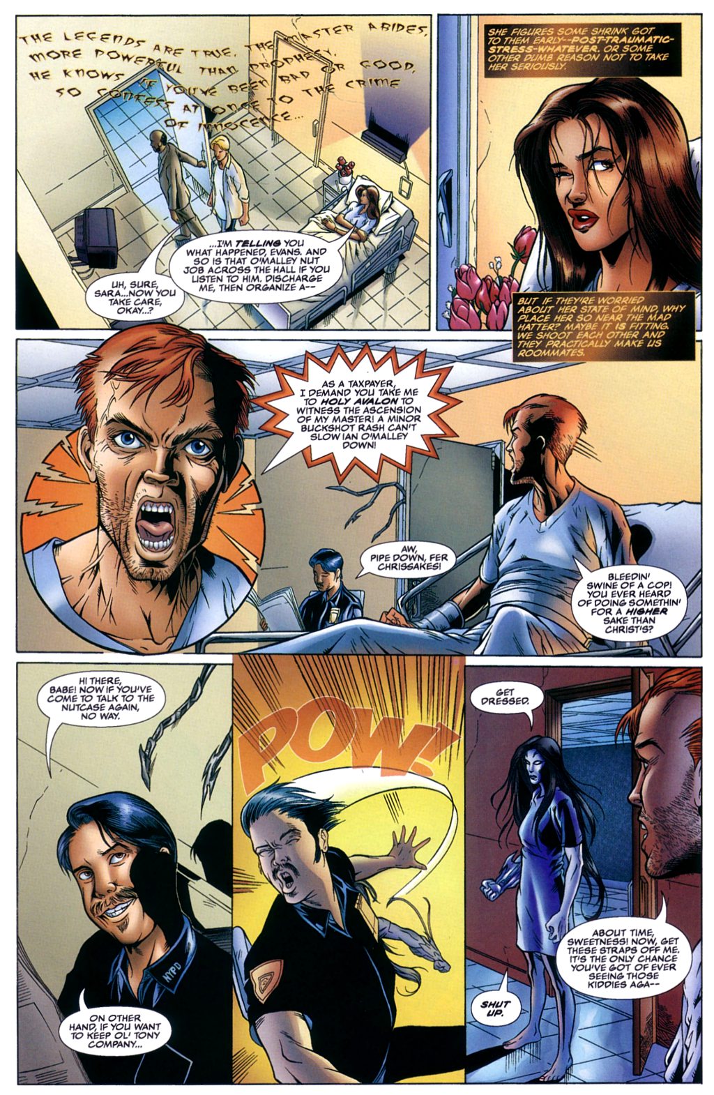 Read online Tomoe/Witchblade: Fire Sermon comic -  Issue # Full - 17