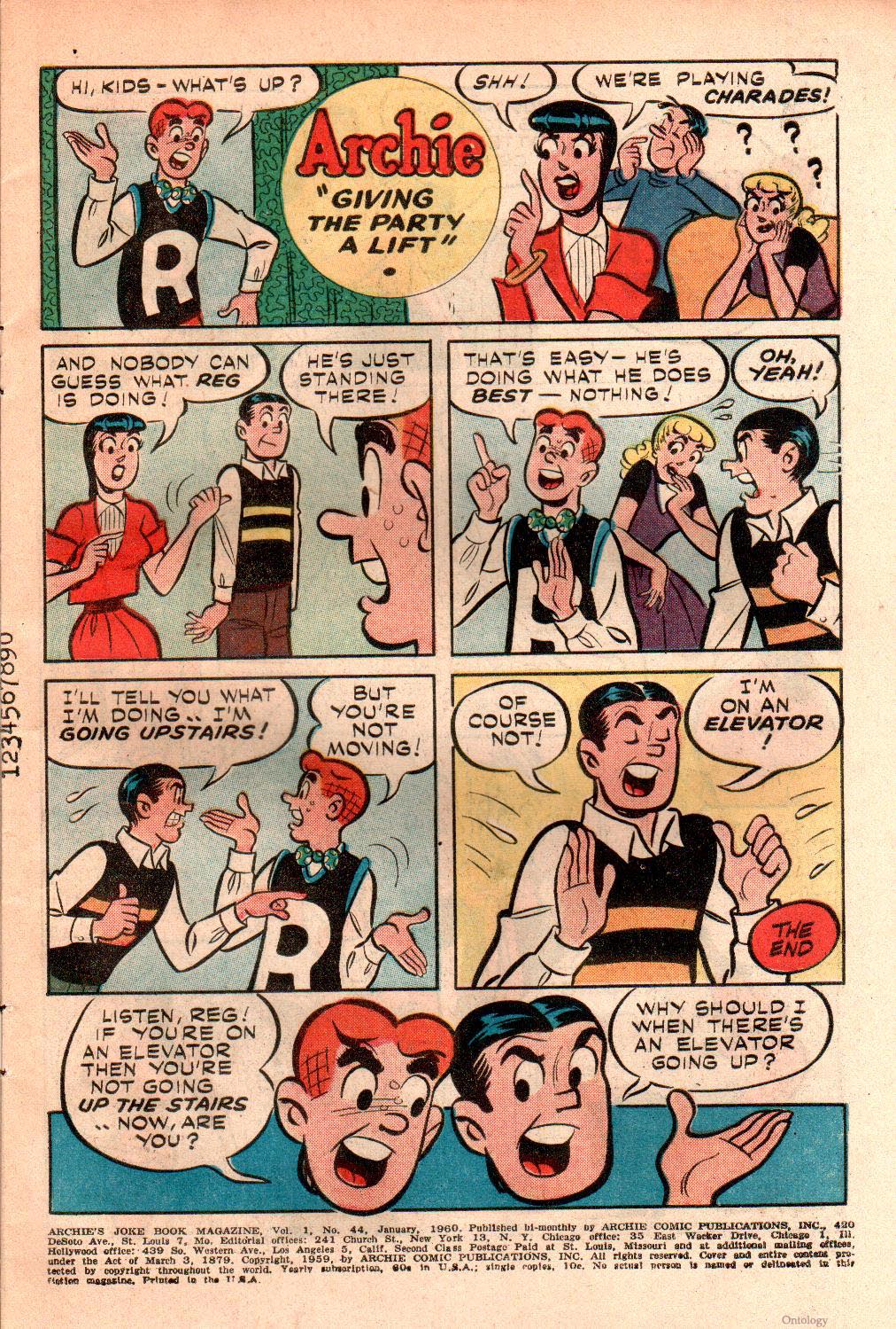 Read online Archie's Joke Book Magazine comic -  Issue #44 - 3