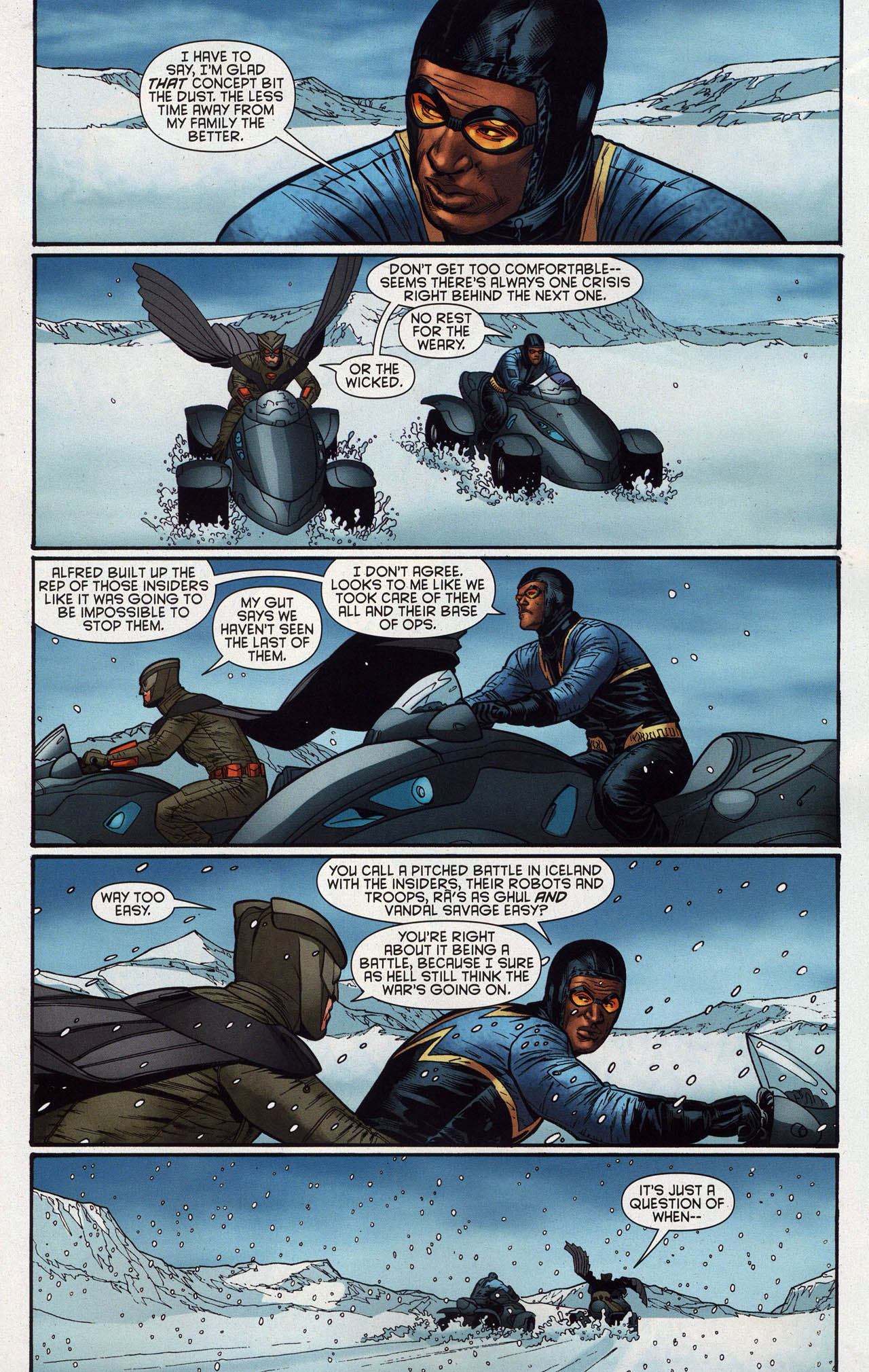 Read online The Outsiders (2009) comic -  Issue #21 - 15