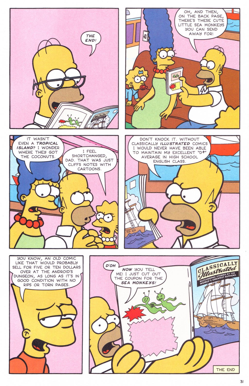 Read online Simpsons Comics comic -  Issue #127 - 26