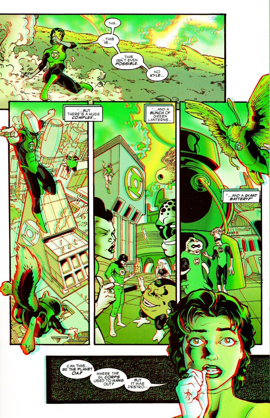 Read online Green Lantern 3-D comic -  Issue # Full - 14