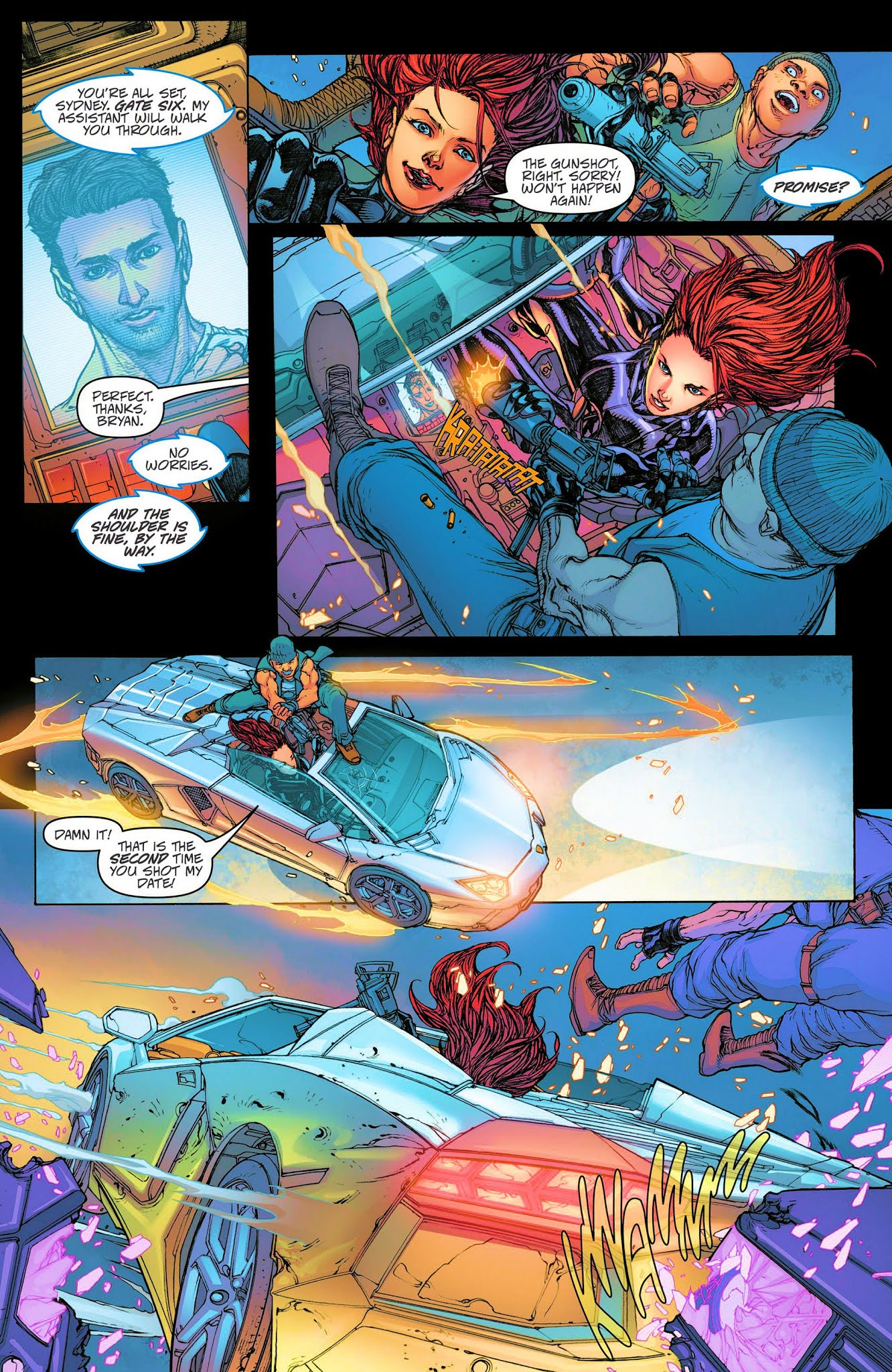 Read online Danger Girl: Trinity comic -  Issue #2 - 10