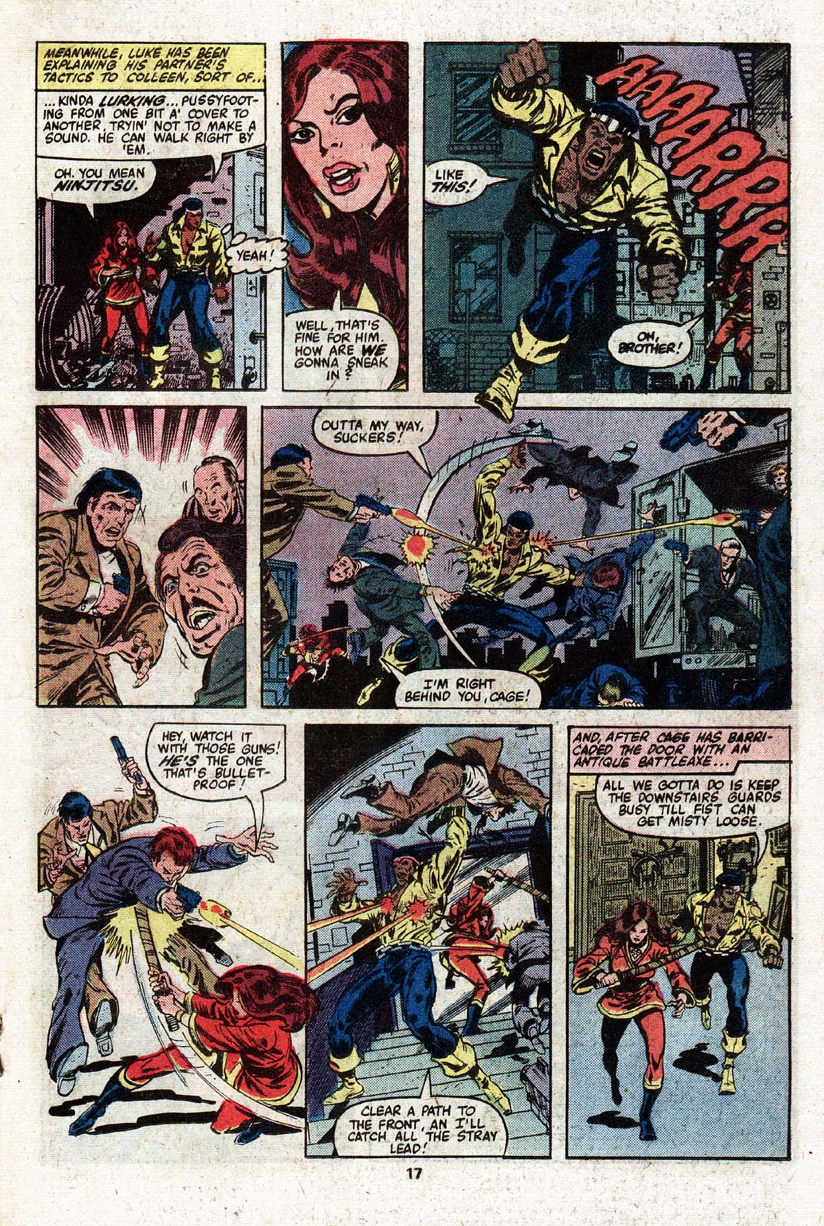 Read online Power Man and Iron Fist (1978) comic -  Issue #66 - 17