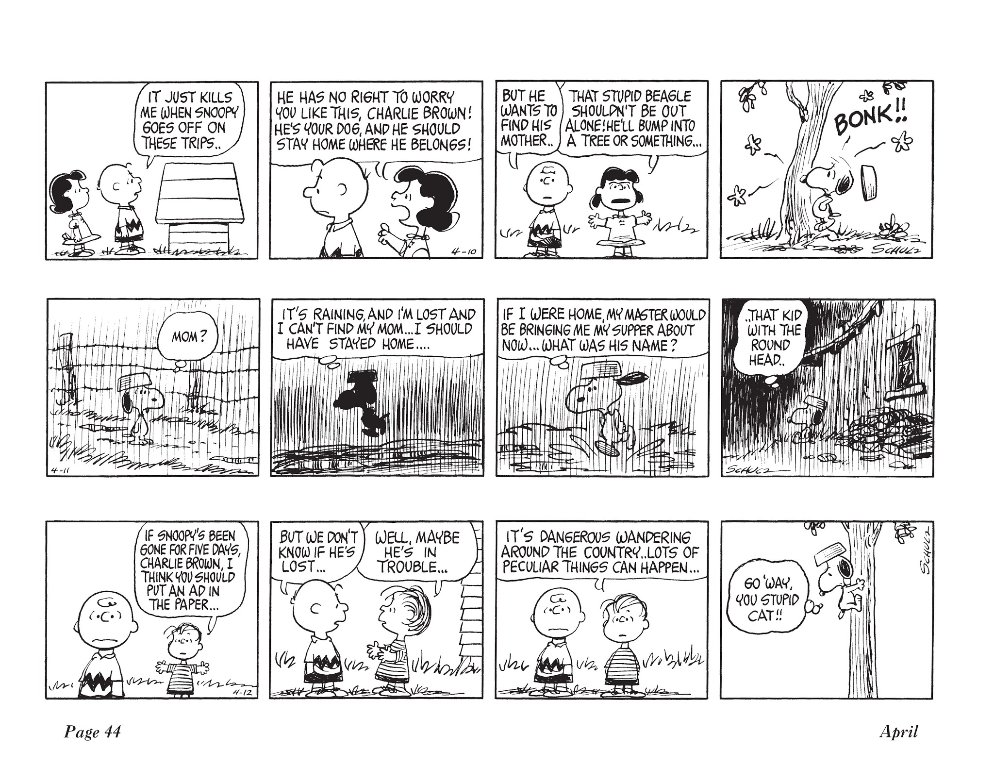 Read online The Complete Peanuts comic -  Issue # TPB 10 - 57
