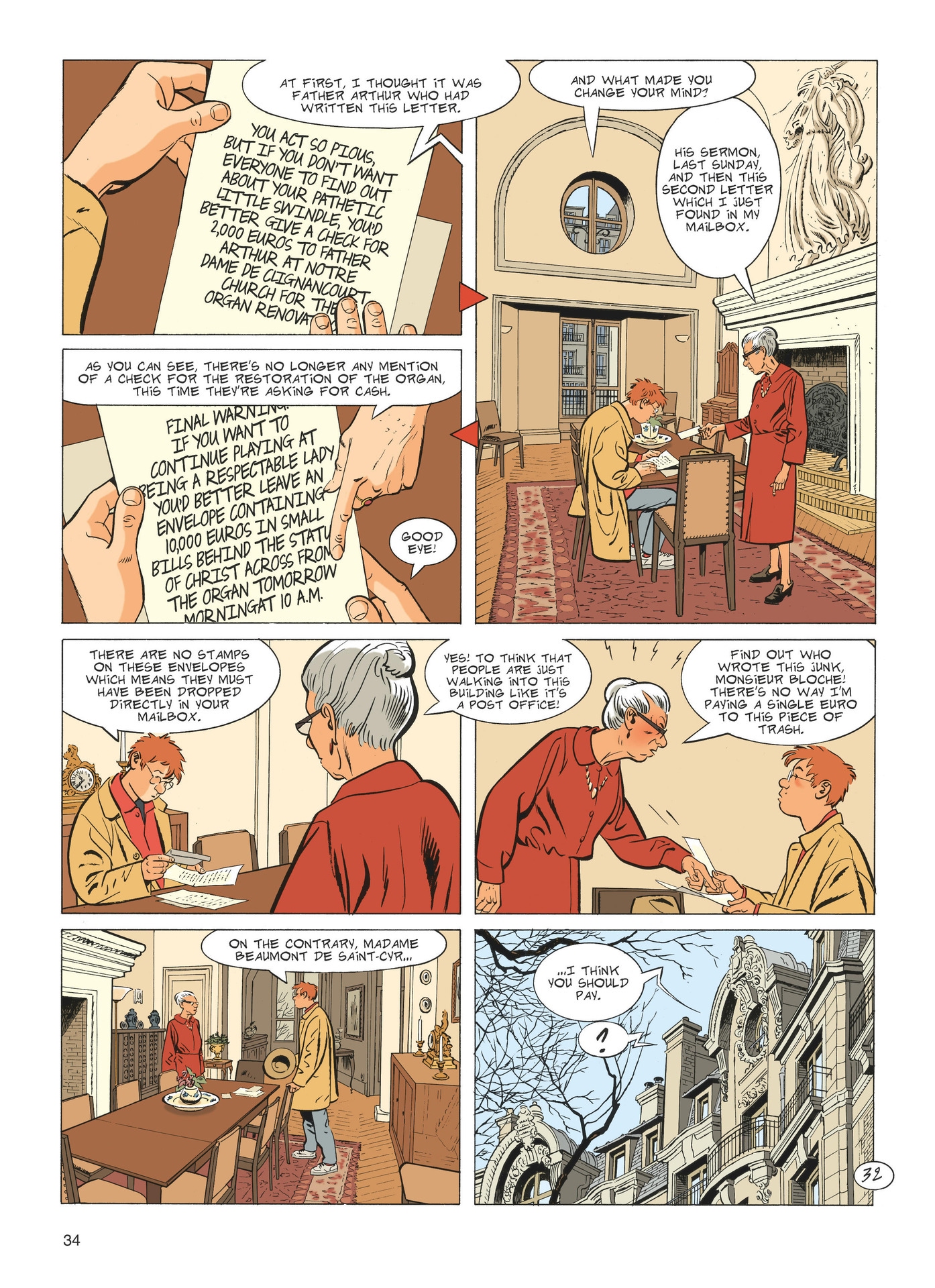 Read online Jerome K. Jerome Bloche comic -  Issue #1 - 34