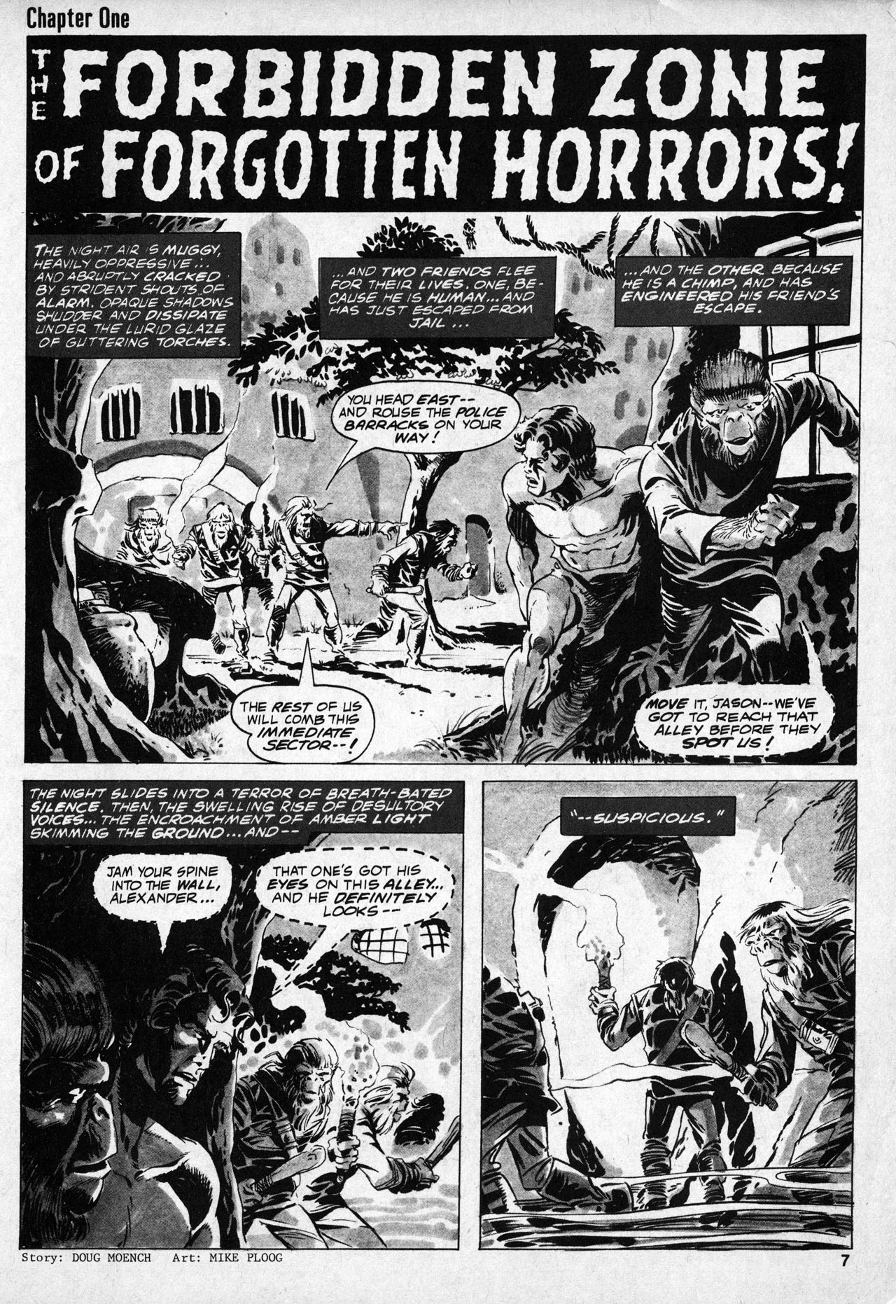 Read online Planet of the Apes comic -  Issue #2 - 6