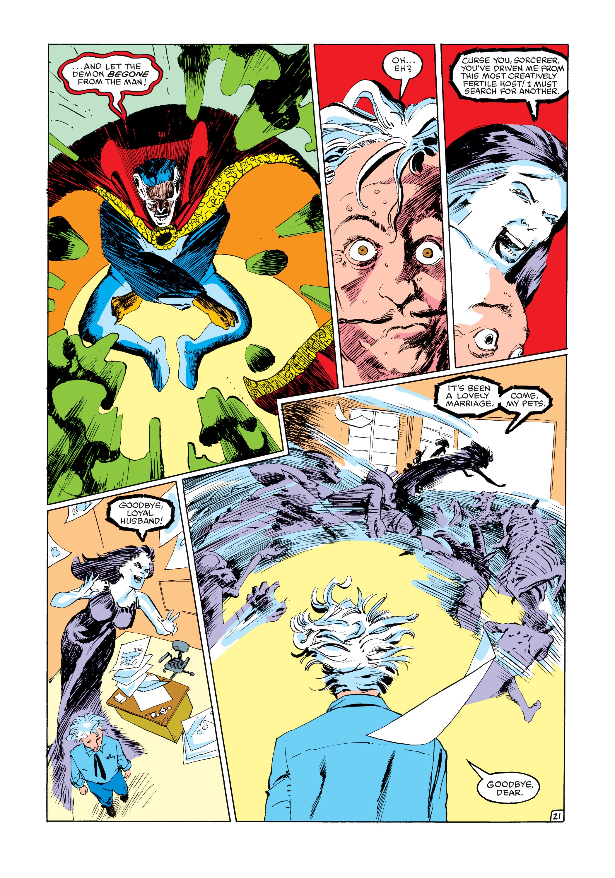 Read online Marvel Masterworks: Doctor Strange comic -  Issue # TPB 10 (Part 2) - 64