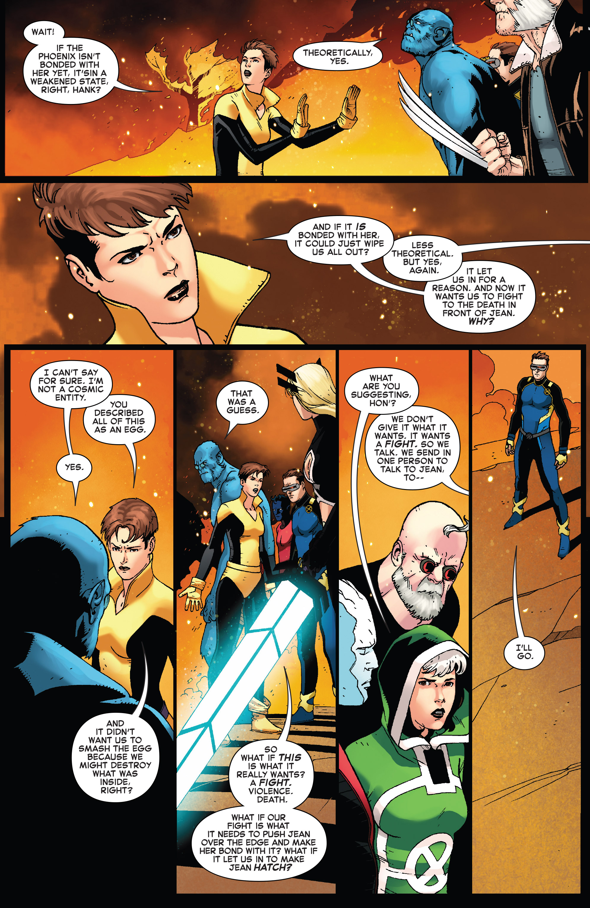 Read online Phoenix Resurrection: The Return of Jean Grey comic -  Issue #4 - 19