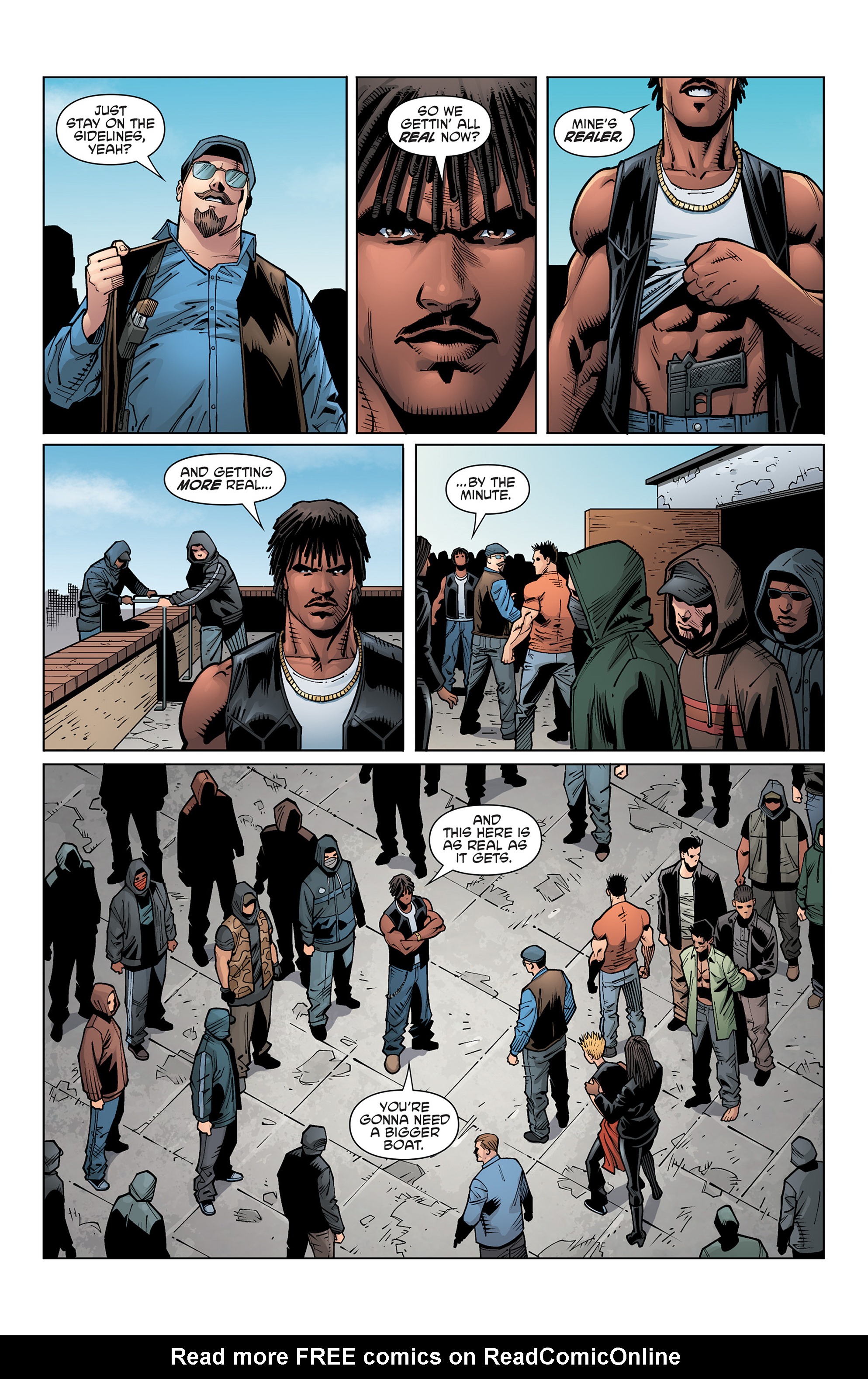 Read online Barb Wire (2015) comic -  Issue #7 - 12