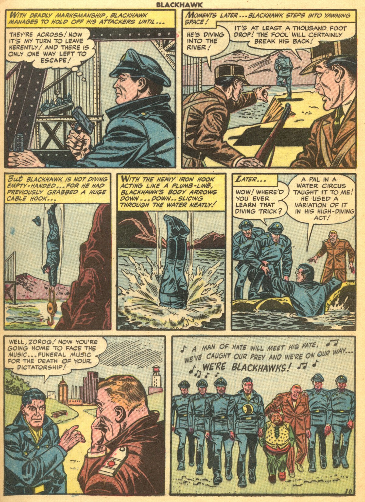 Read online Blackhawk (1957) comic -  Issue #76 - 12