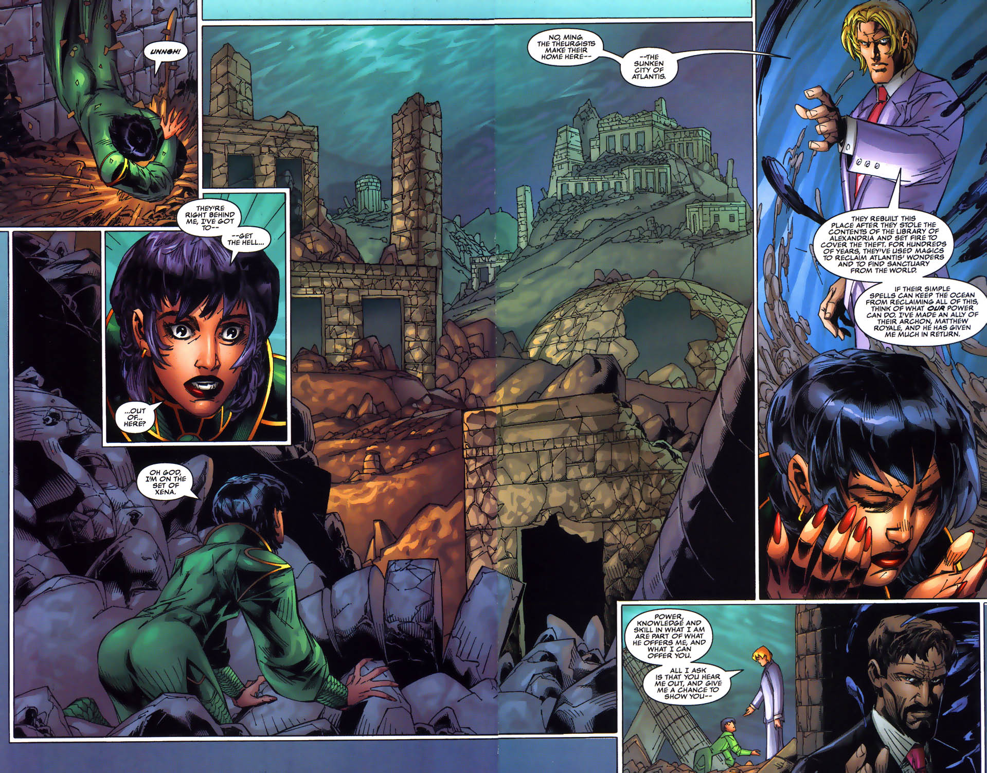 Read online Arcanum comic -  Issue #3 - 8