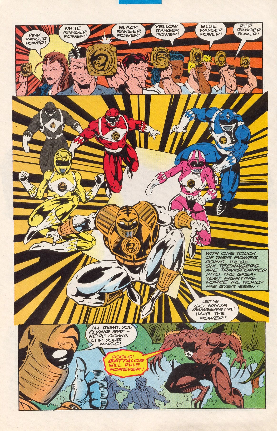 Read online Saban's Mighty Morphin' Power Rangers comic -  Issue #3 - 21