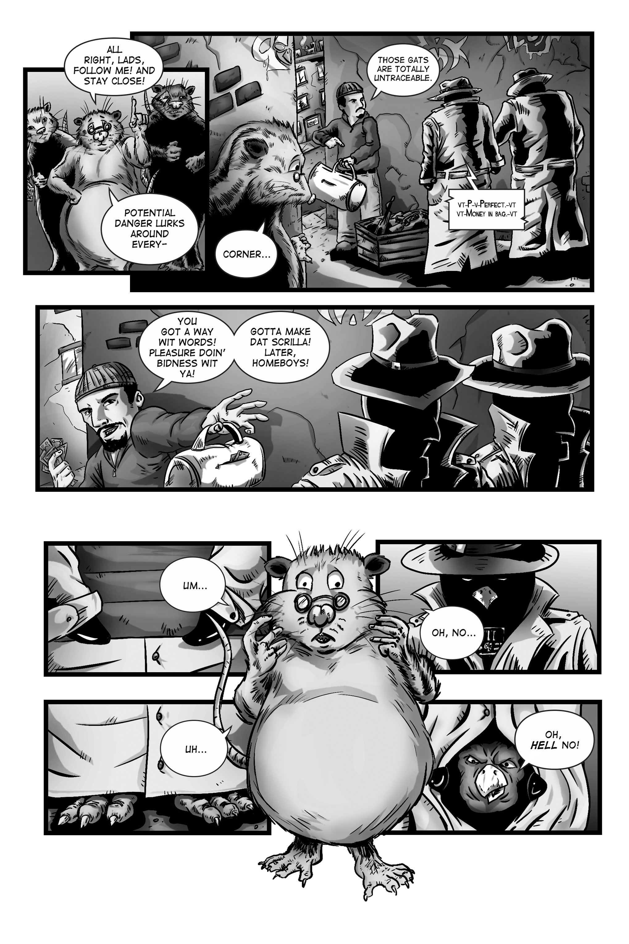 Read online Penguins vs. Possums comic -  Issue #5 - 19