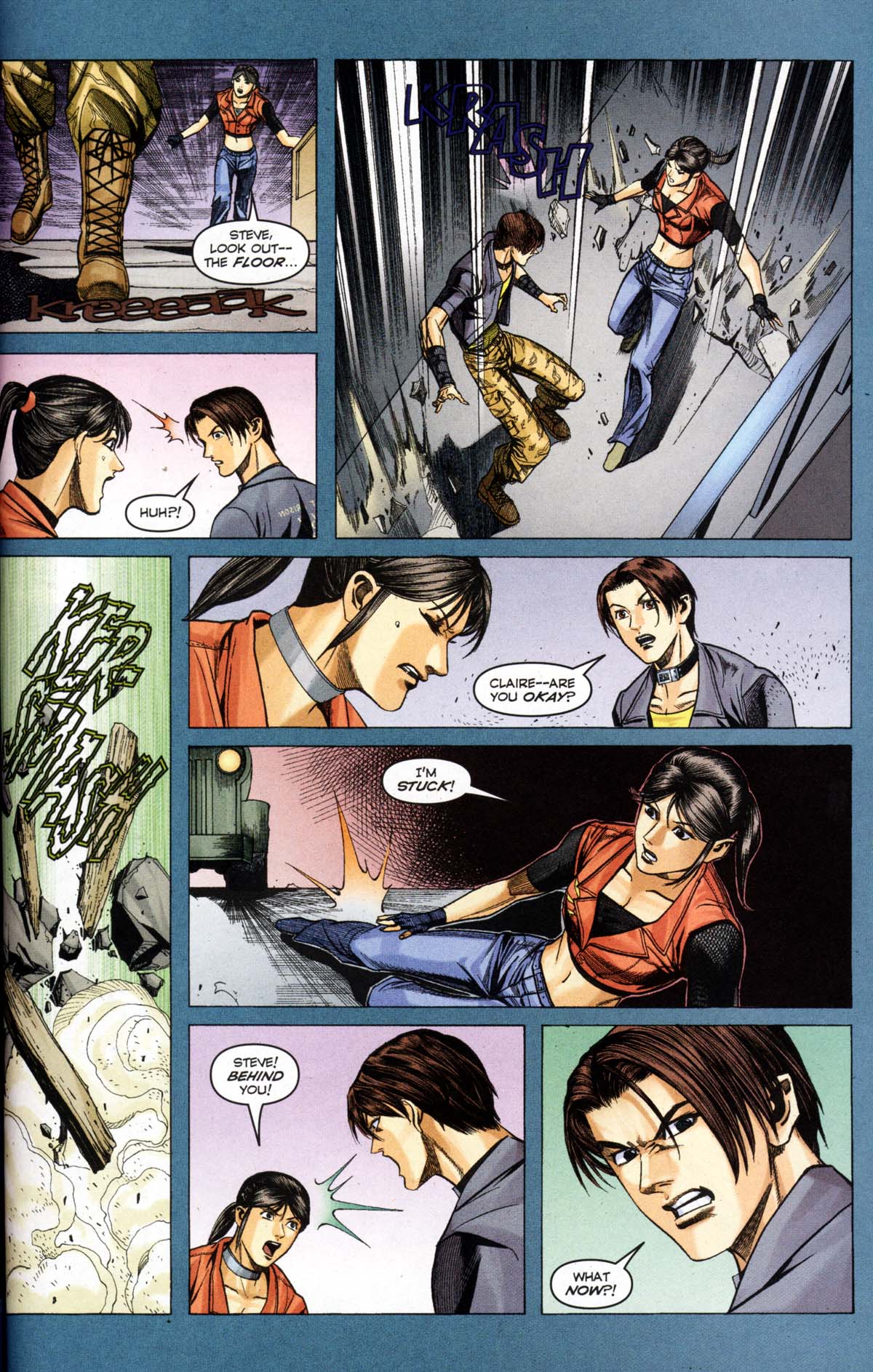 Read online Resident Evil Code: Veronica comic -  Issue #1 - 111