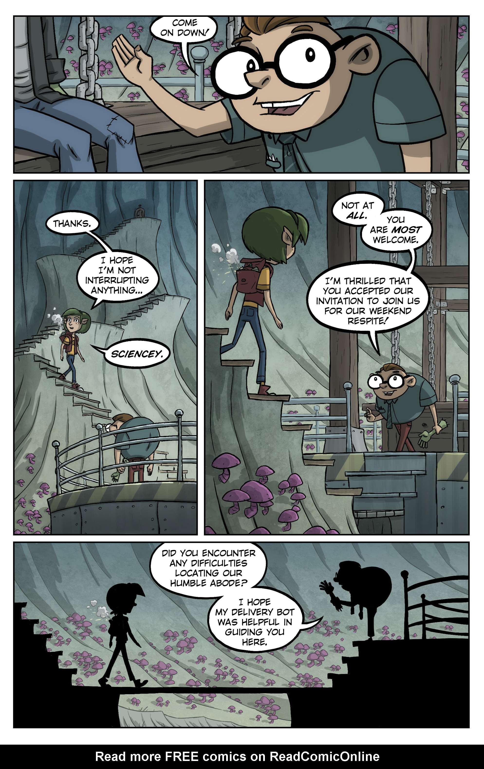 Read online Oddly Normal (2014) comic -  Issue #8 - 11