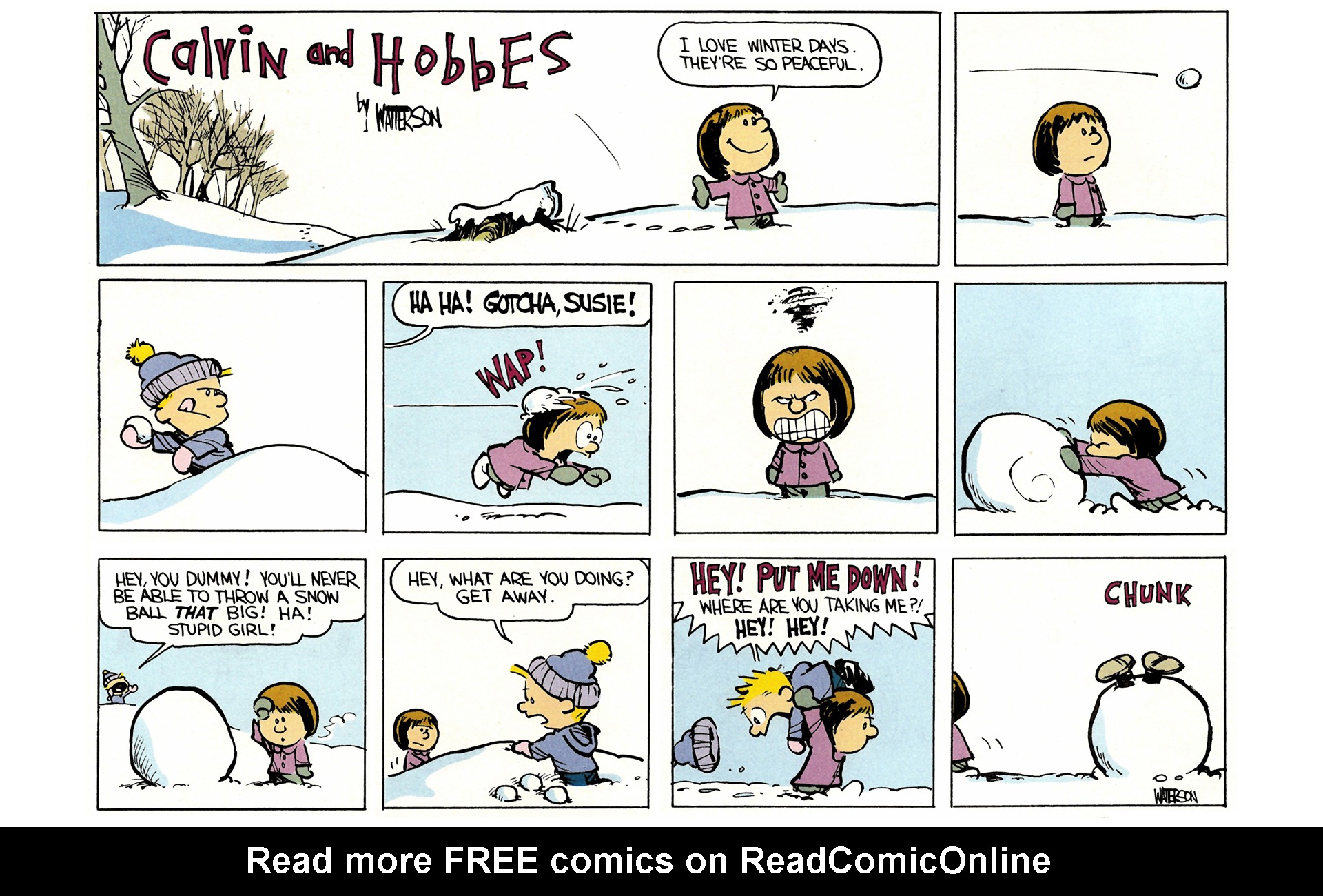 Read online Calvin and Hobbes comic -  Issue #1 - 33