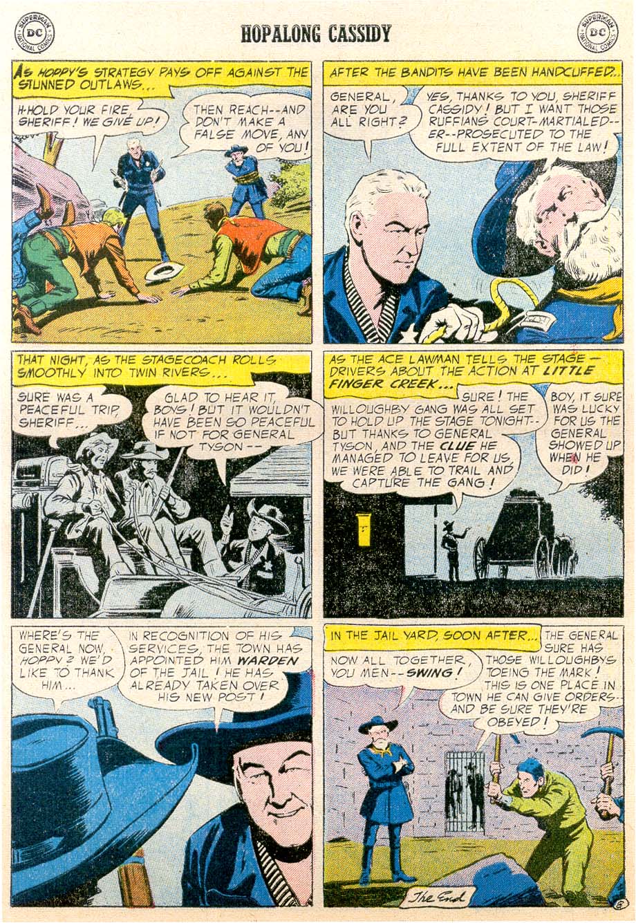 Read online Hopalong Cassidy comic -  Issue #104 - 32