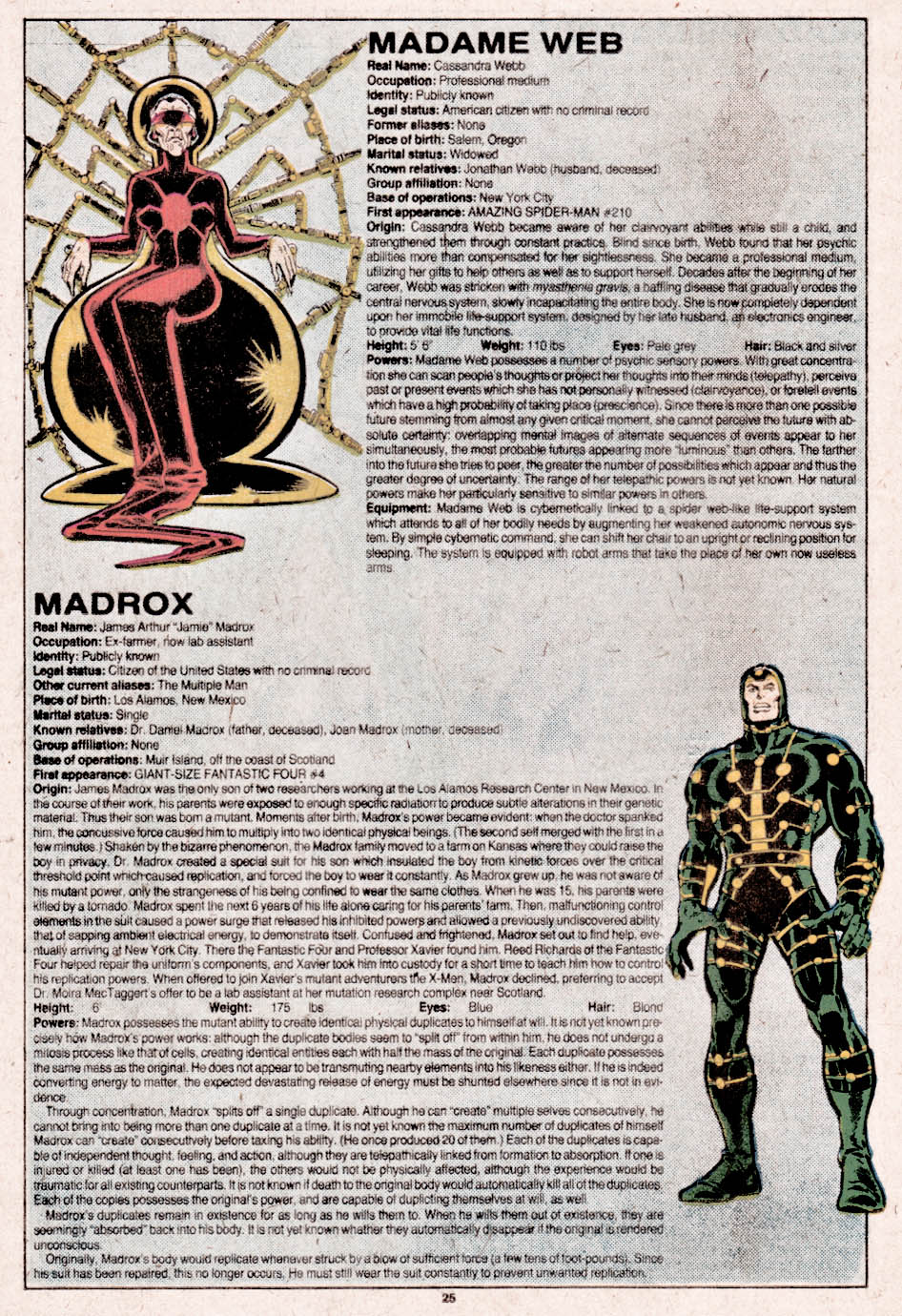 The Official Handbook of the Marvel Universe issue 6 - Page 26