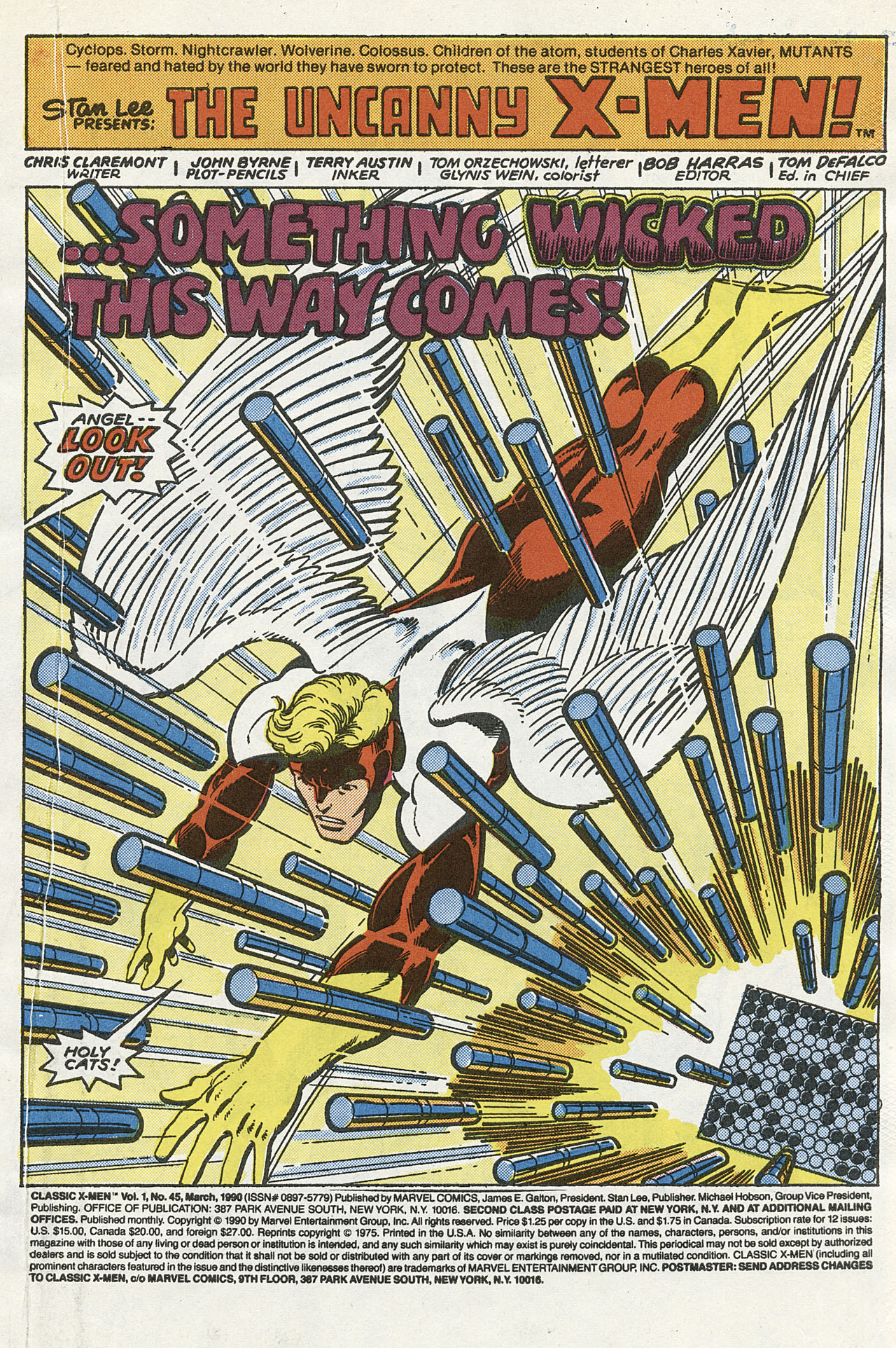 Read online Classic X-Men comic -  Issue #45 - 3