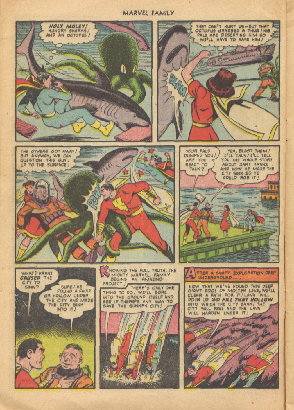 Read online The Marvel Family comic -  Issue #55 - 13