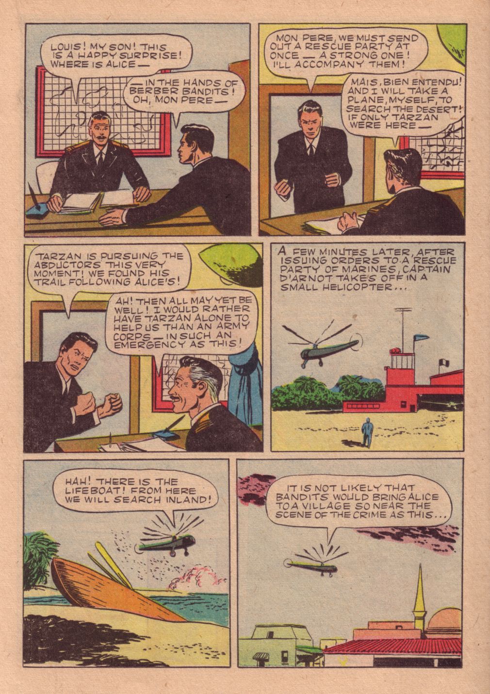 Read online Tarzan (1948) comic -  Issue #29 - 18