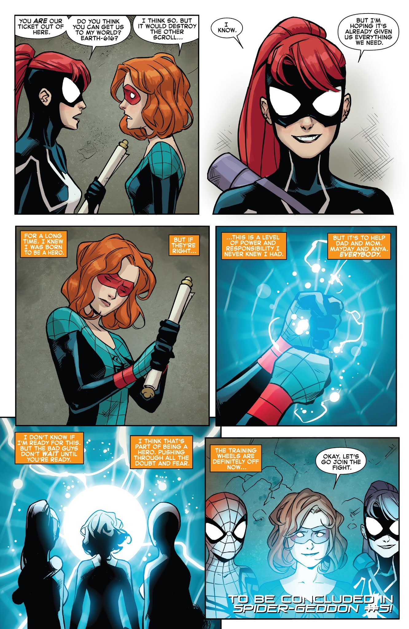 Read online Spider-Girls comic -  Issue #3 - 22