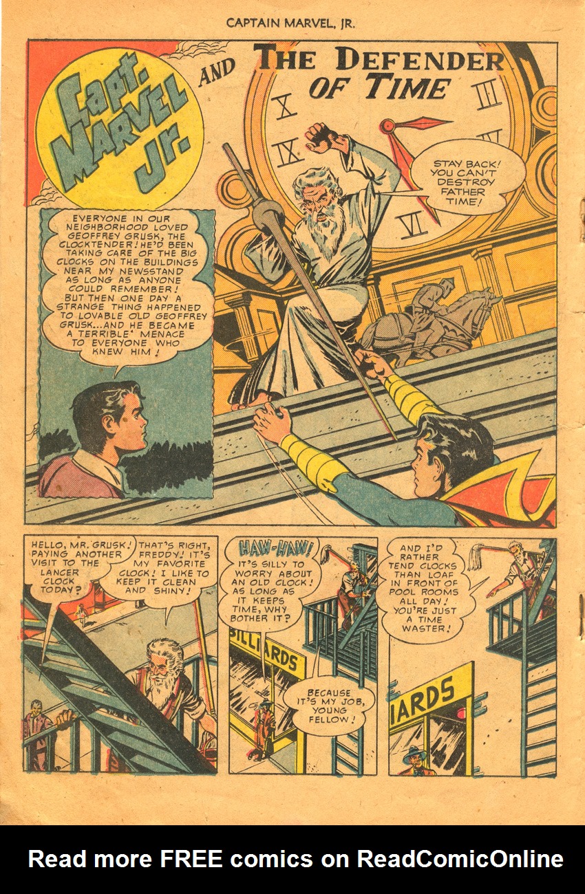 Read online Captain Marvel, Jr. comic -  Issue #86i - 9
