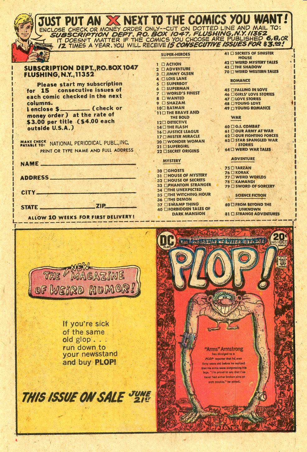 Read online Secret Origins (1973) comic -  Issue #4 - 13