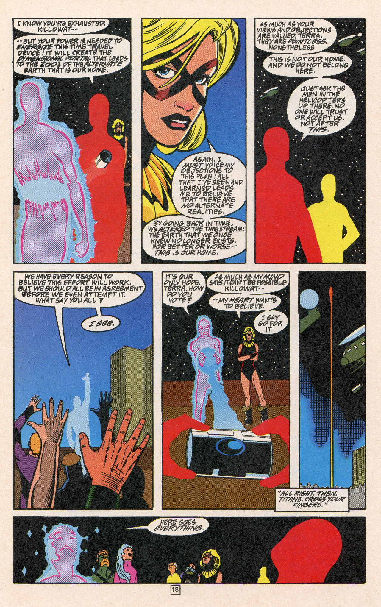 Read online Team Titans comic -  Issue #20 - 23